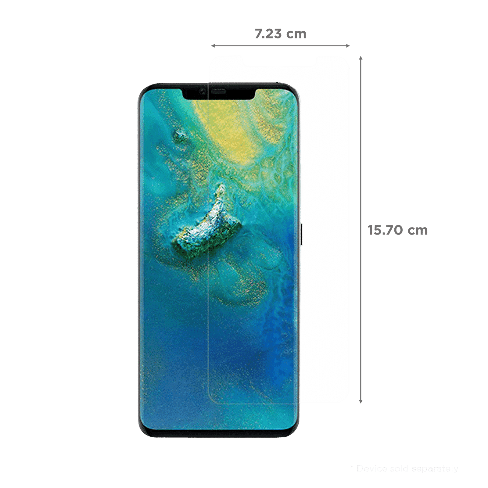 scratchgard Kurve Primo 3D Screen Protector for Huawei Mate 20 Pro (Fingerprint Resistant)_2