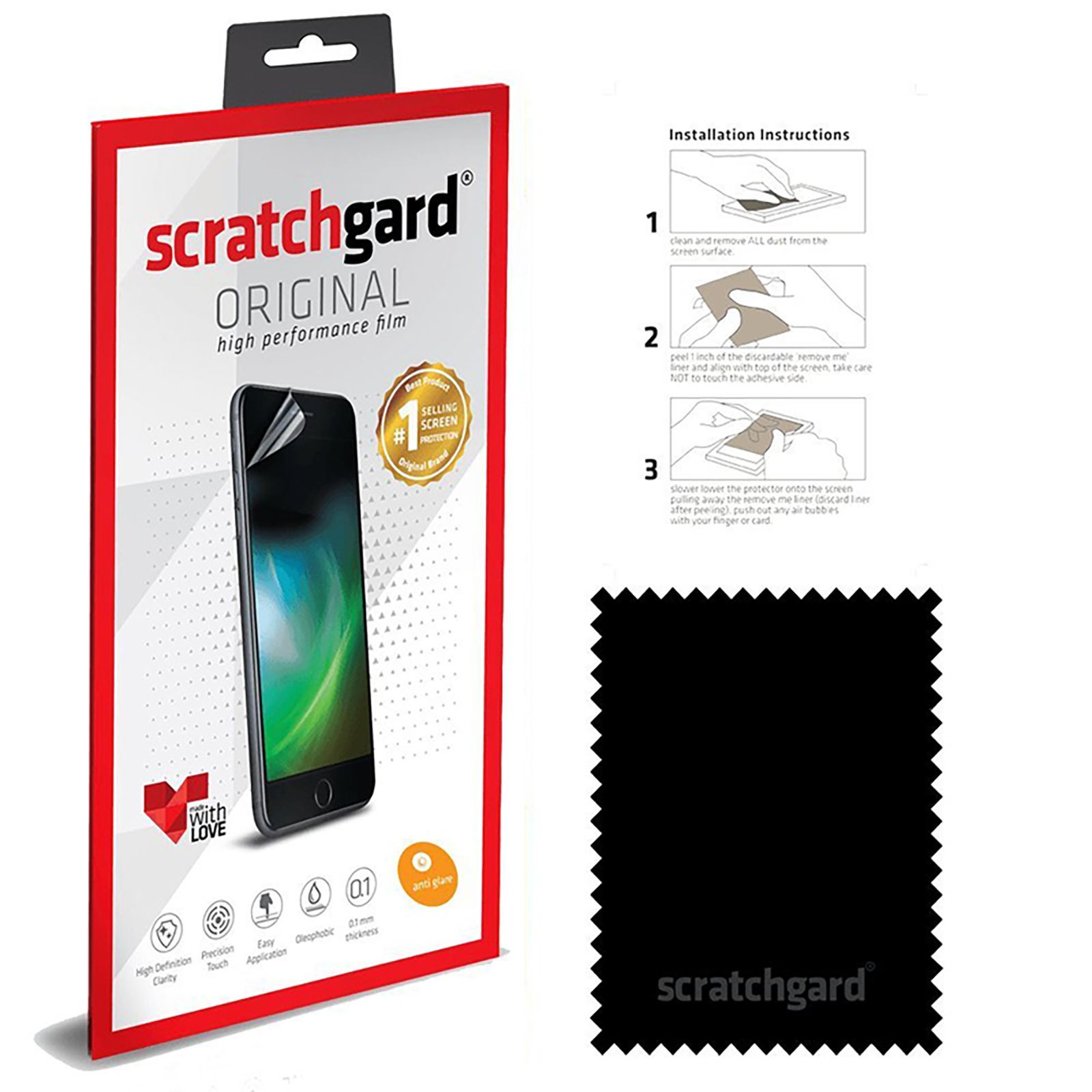 scratchgard Kurve Primo 3D Screen Protector for Huawei Mate 20 Pro (Fingerprint Resistant)_6