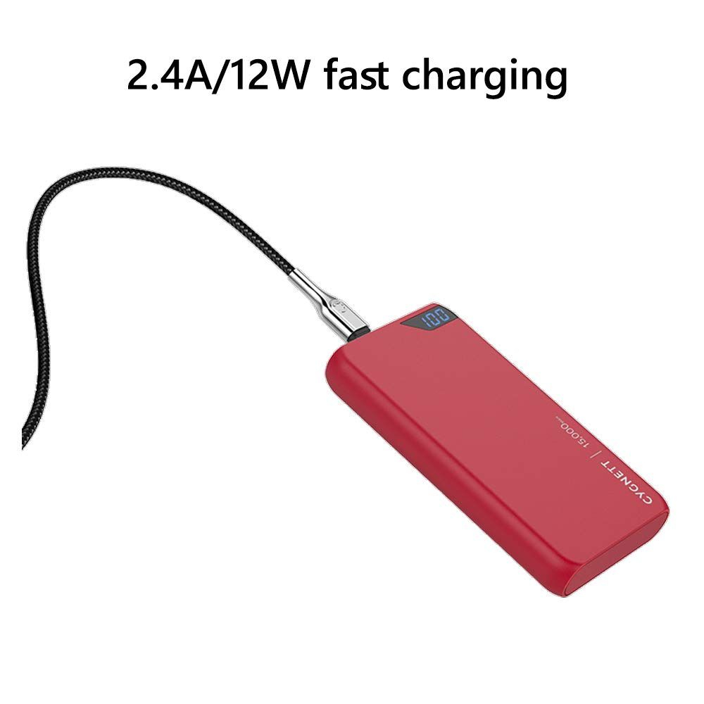 CYGNETT Armoured Type A to Micro USB 6.5 Feet (2M) Cable (Double Braided Nylon, Black)_5