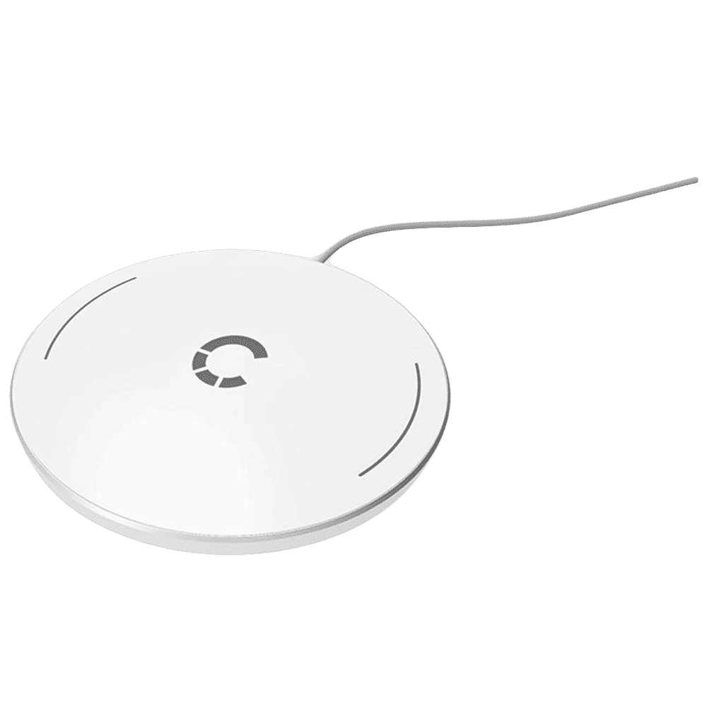 CYGNETT PowerBase 10W Wireless Charger for iPhone X, 8, 8 Plus/ Samsung Galaxy (Compact & Sleek Design, White) CYGNETT PowerBase 10W Wireless Charger for iPhone X, 8, 8 Plus/ Samsung Galaxy (Compact & Sleek Design, White)_1
