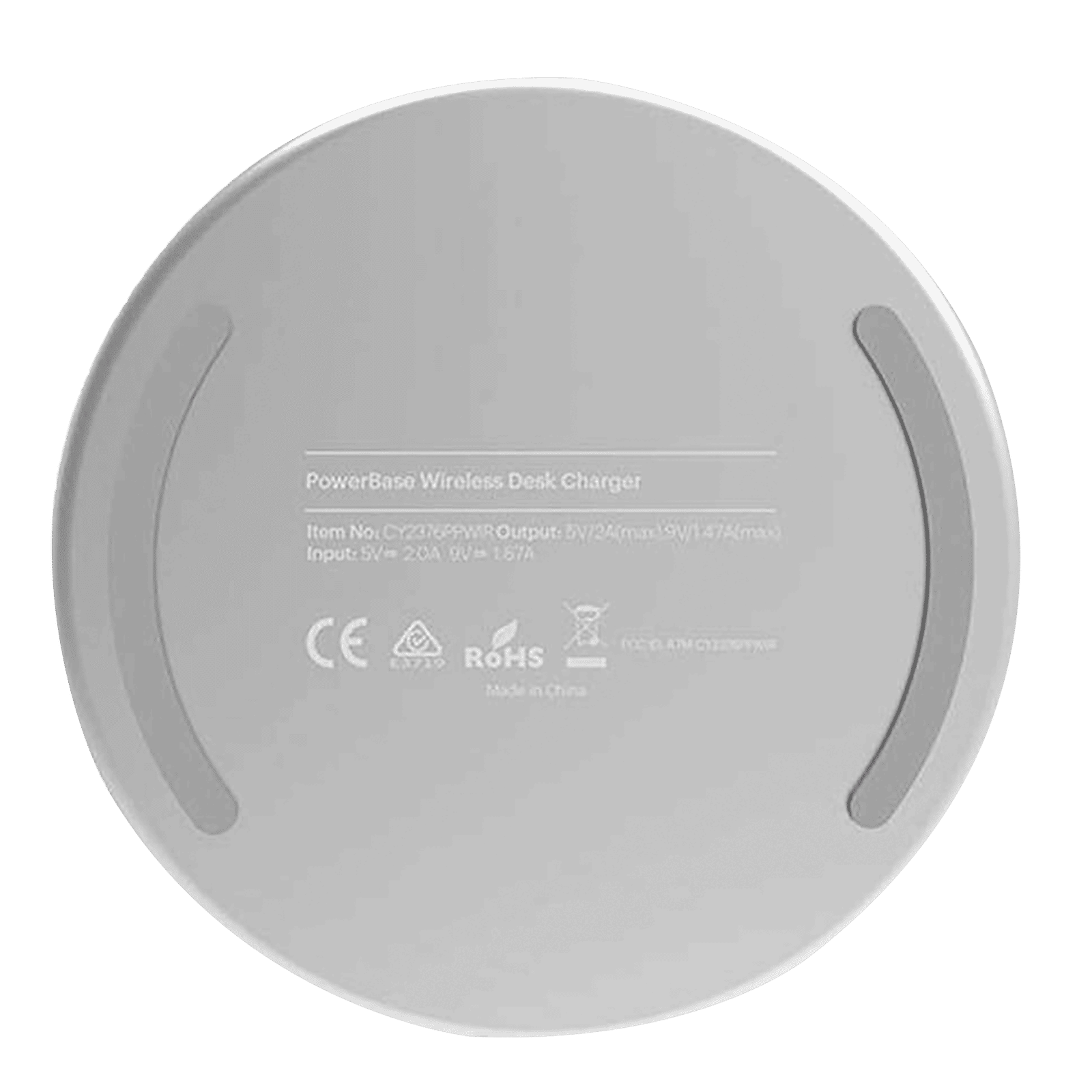 CYGNETT PowerBase 10W Wireless Charger for iPhone X, 8, 8 Plus/ Samsung Galaxy (Compact & Sleek Design, White) CYGNETT PowerBase 10W Wireless Charger for iPhone X, 8, 8 Plus/ Samsung Galaxy (Compact & Sleek Design, White)_3