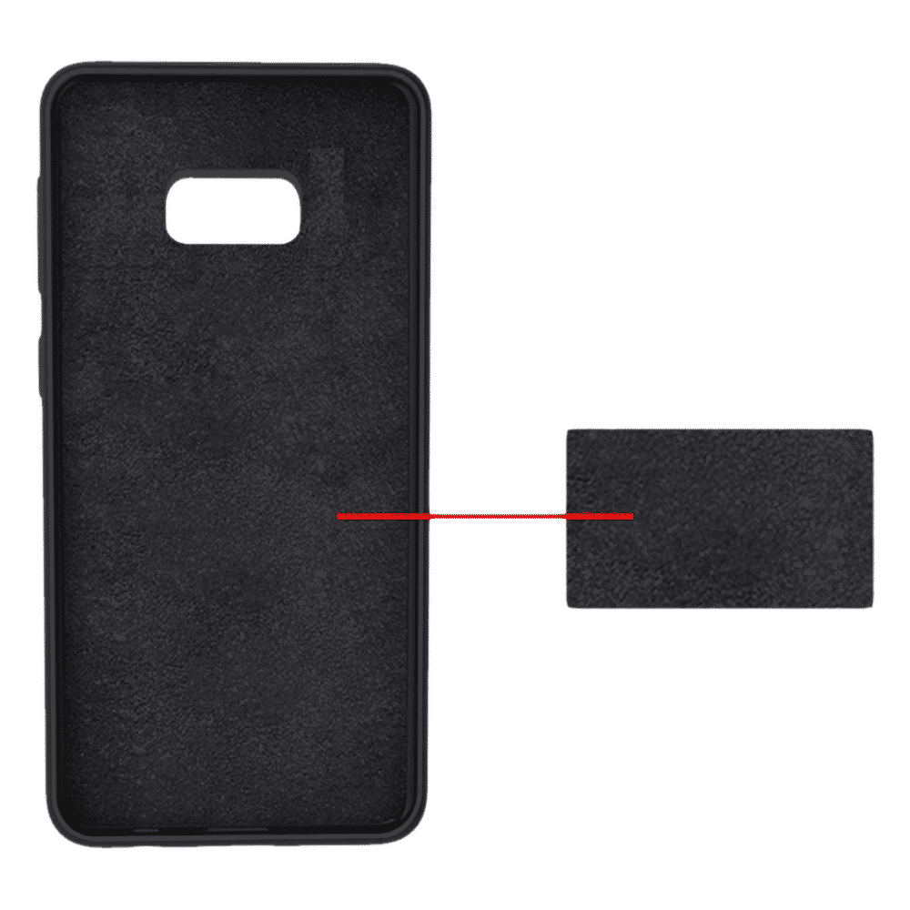 stuffcool Silo Soft Silicone Back Cover for Samsung Galaxy S10e (Camera Protection, Black)_6