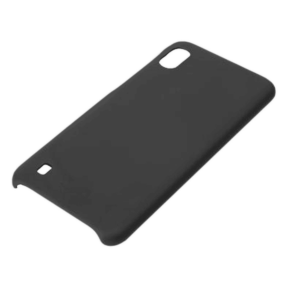 stuffcool Uni PU Leather Back Cover for Samsung Galaxy A10 (Camera Protection, Black)_3