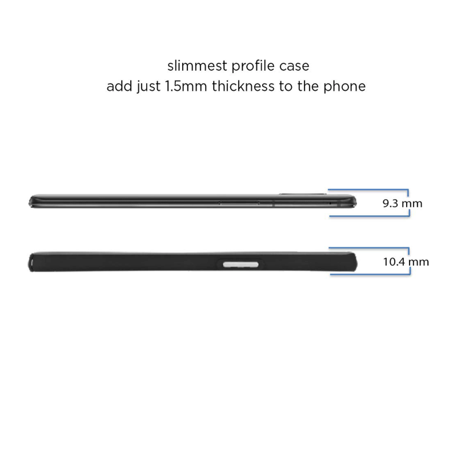 stuffcool Rego PU Leather Back Cover for SAMSUNG Galaxy A80 (Wireless Charging Compatible, Black)_3