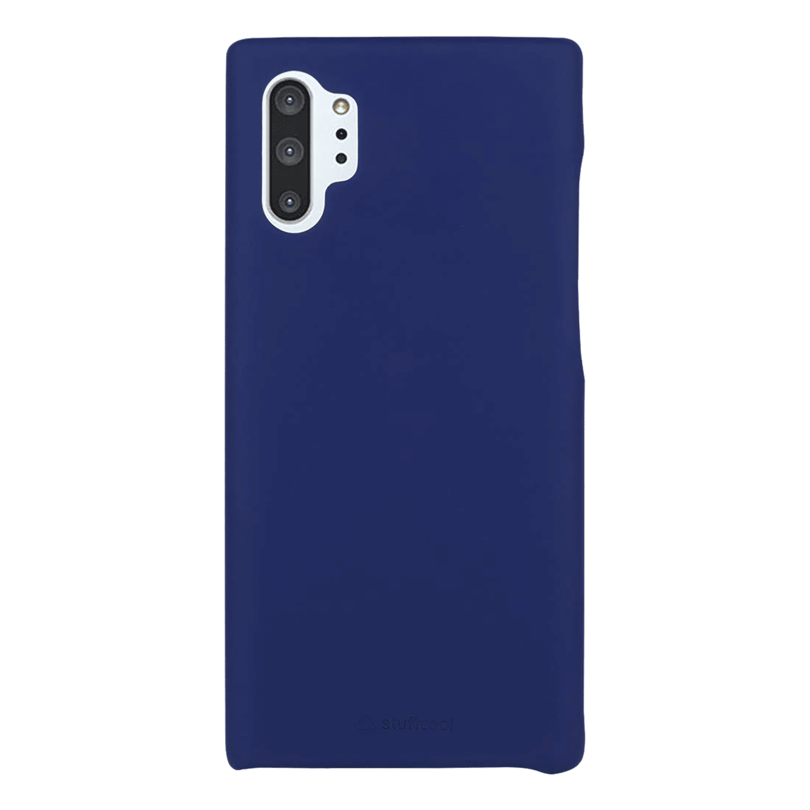 stuffcool Uni Faux Leather Back Cover for SAMSUNG Galaxy Note 10 (Scratch Resistant, Blue)_4