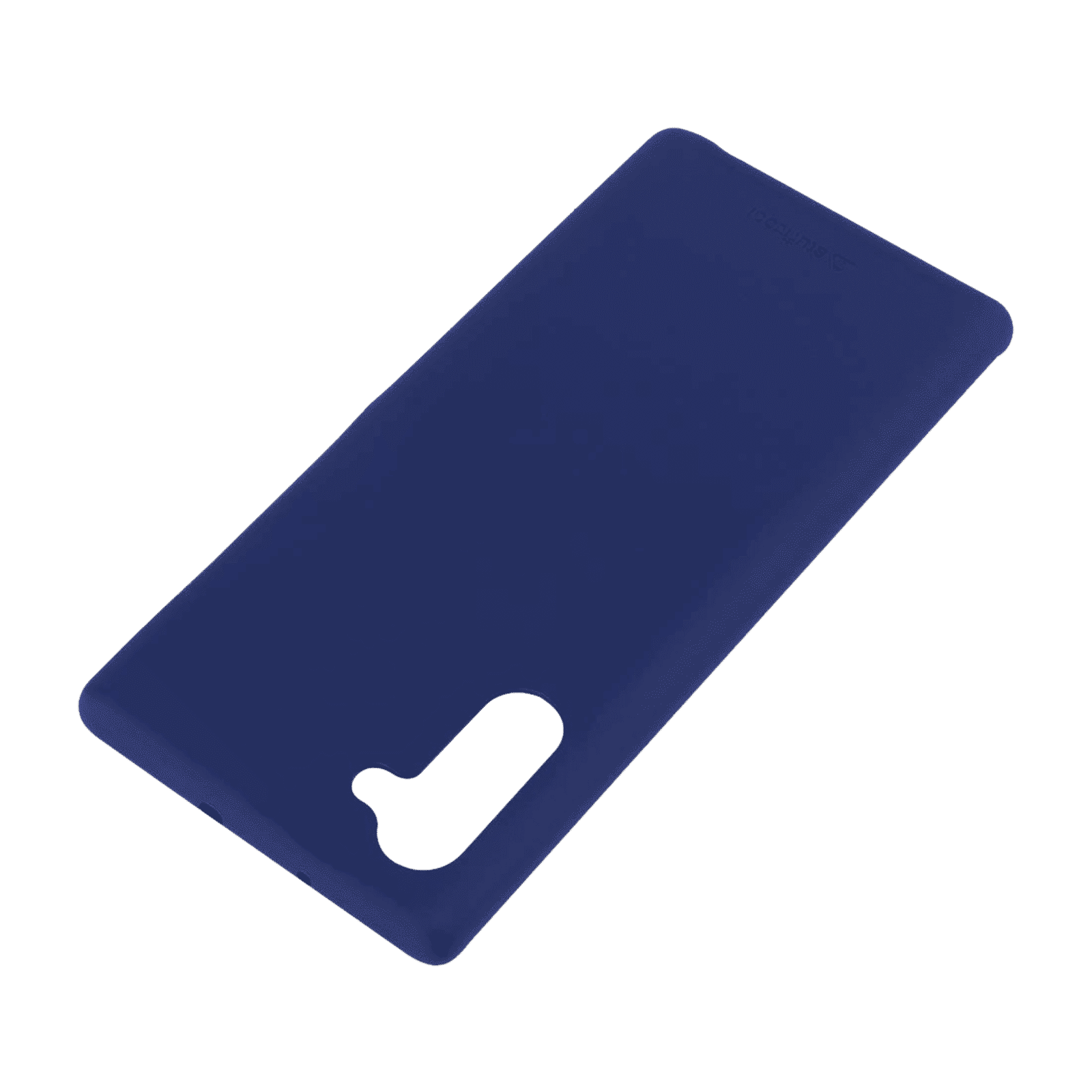 stuffcool Uni Faux Leather Back Cover for SAMSUNG Galaxy Note 10 (Scratch Resistant, Blue)_5