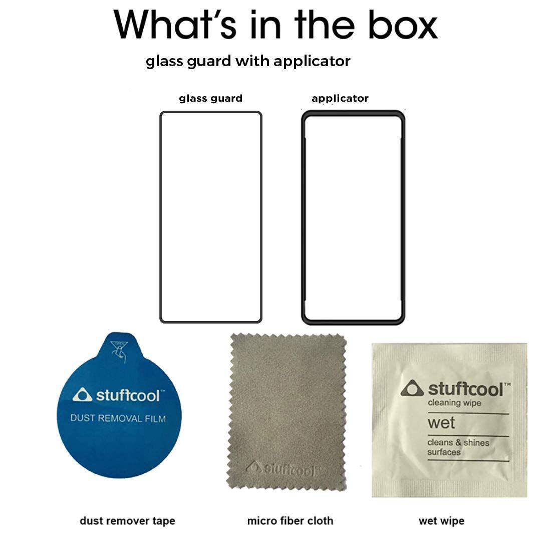 stuffcool Mighty Tempered Glass for SAMSUNG Galaxy Note 10 (9H Hardness)_3