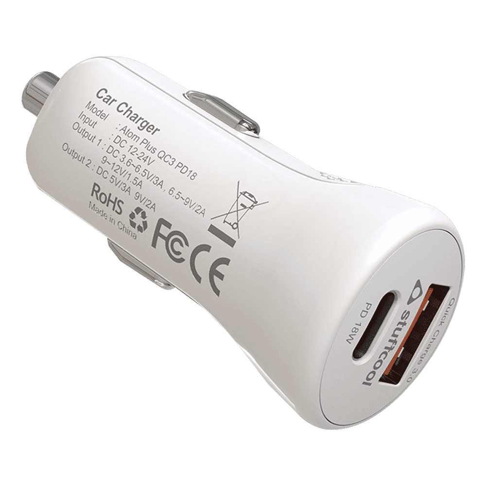 stuffcool Atom Plus 30W Dual USB Car Charger_7