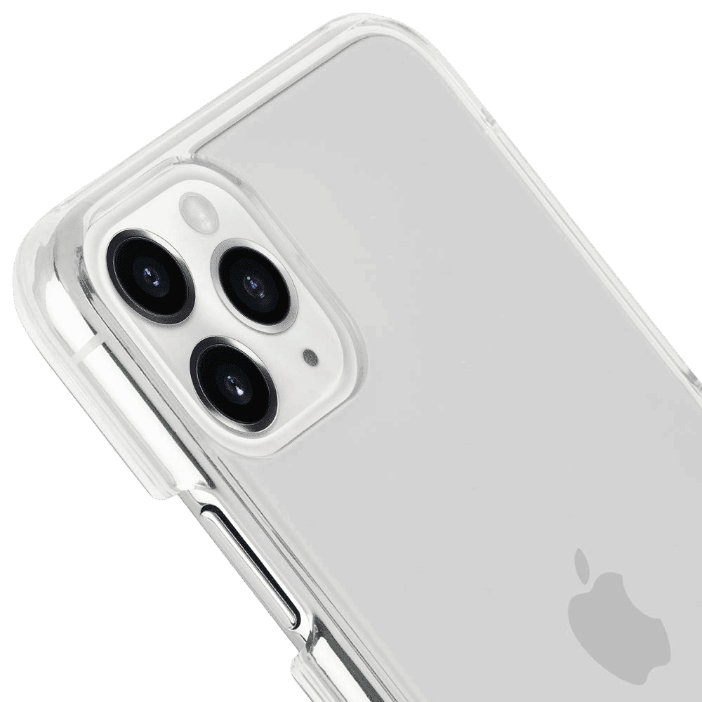 Case-Mate Barely Polycarbonate Back Cover for Apple iPhone 11 Pro Max (Anti Scratch, Transparent)_6