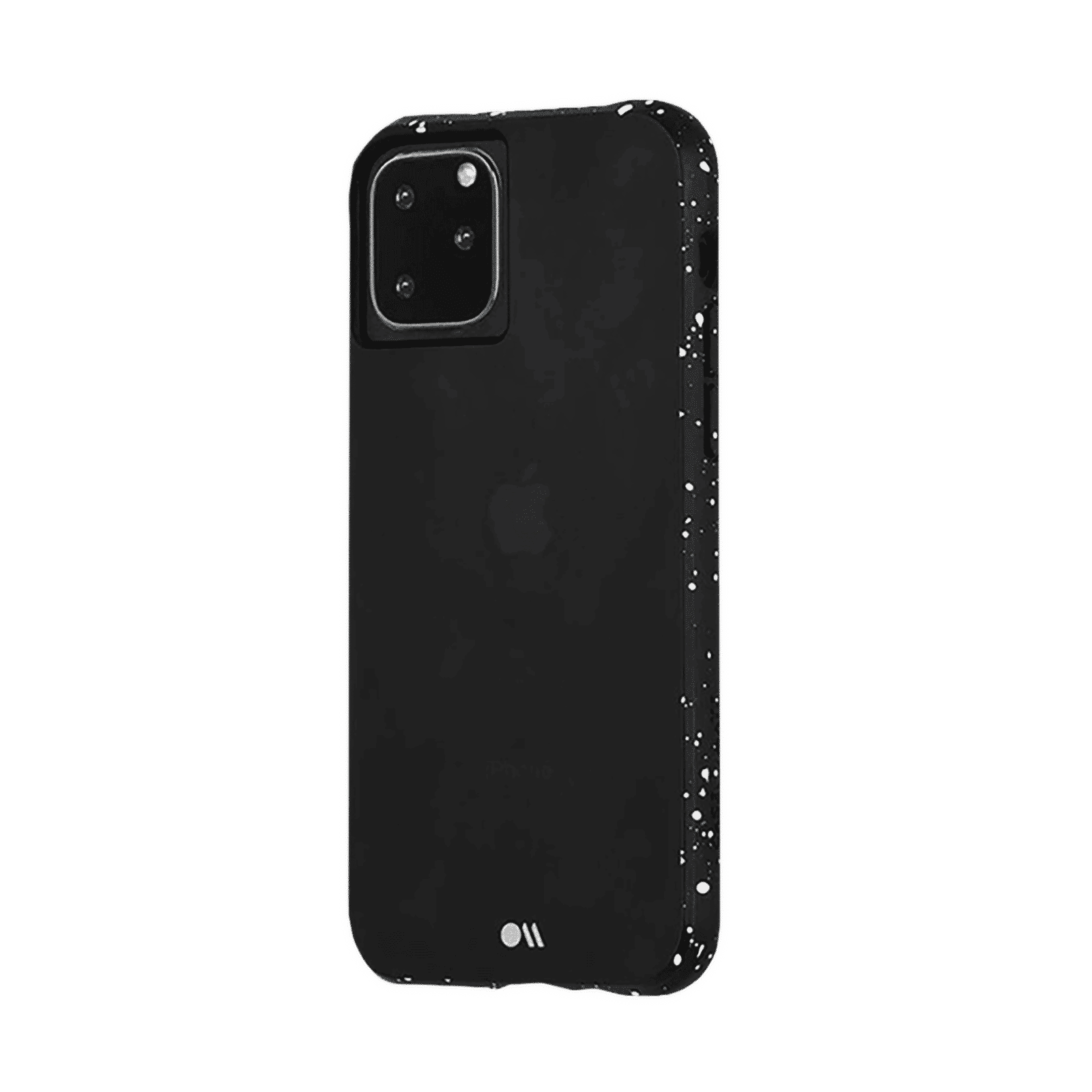 Case-Mate Back Cover for Apple iPhone 11 Pro Max (Paint Splatter Design, Speckled Black)_3
