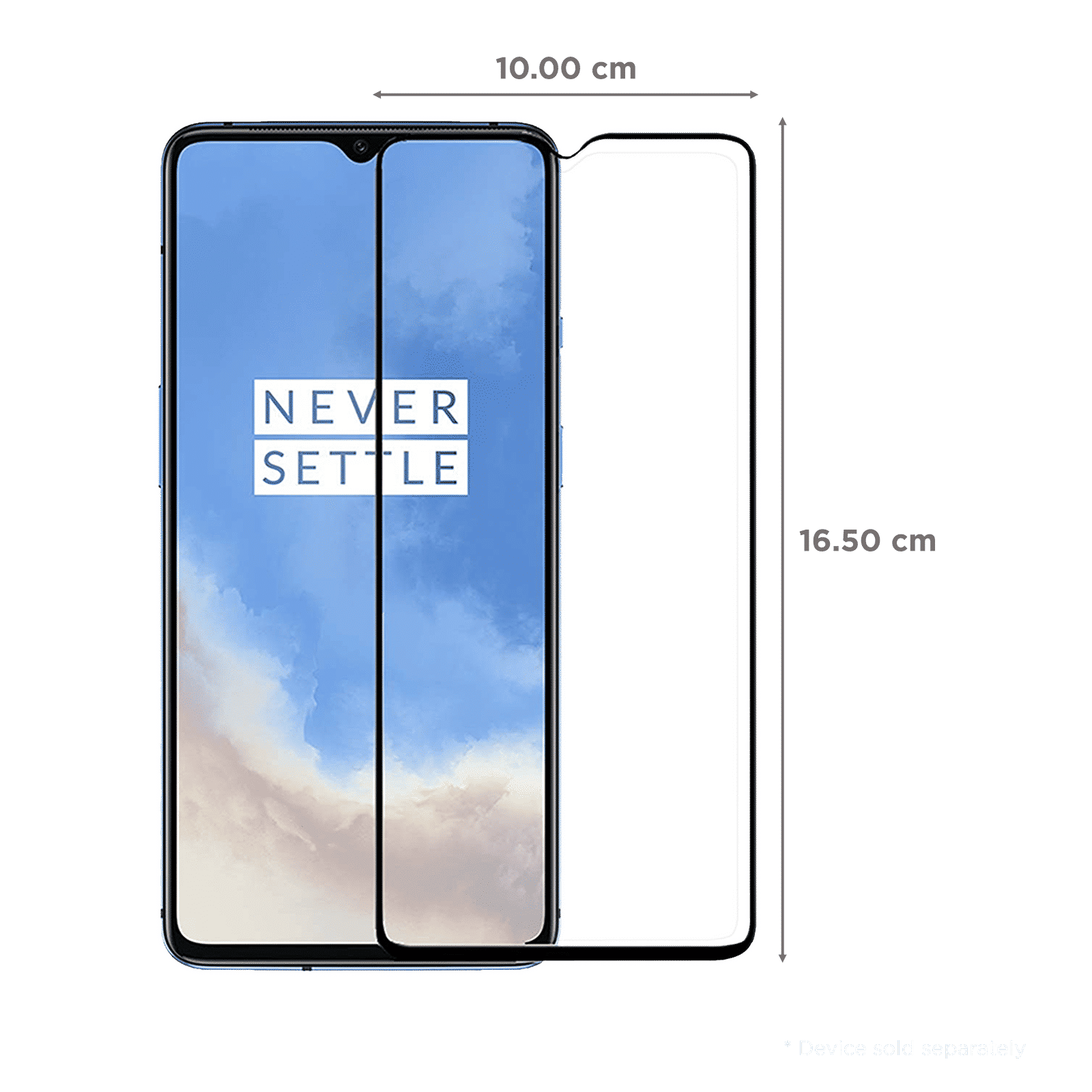 Brilyant Catz Tempered Glass Screen Protector for OnePlus 7T (Ultra Transparent Visibility)_2