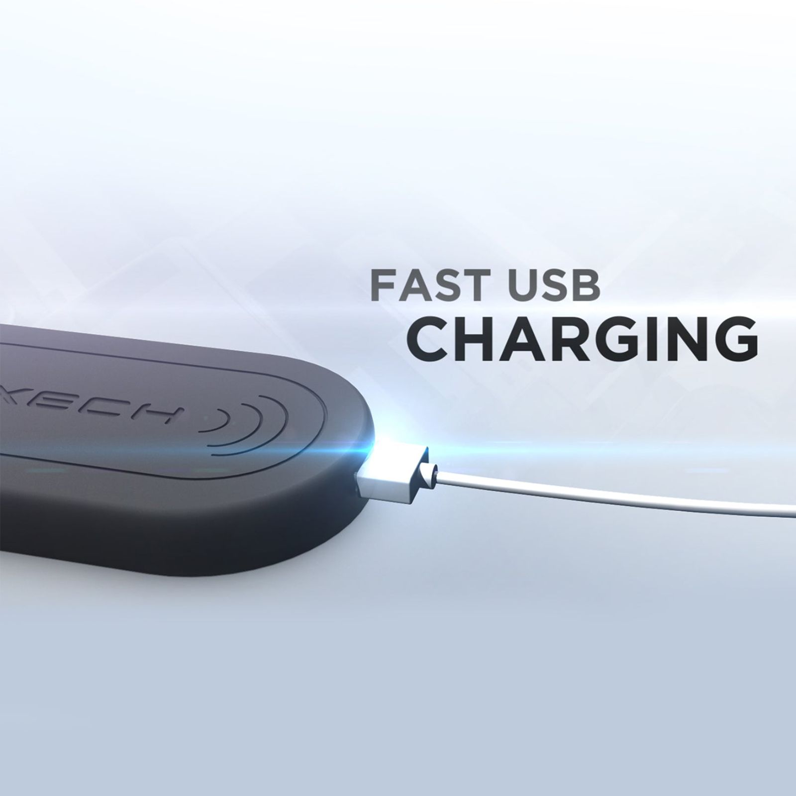 XECH Pulse 22 Wireless Charger for iOS, Android and Smart Handset (Qi Certified, Short Circuit Control, Black)_5