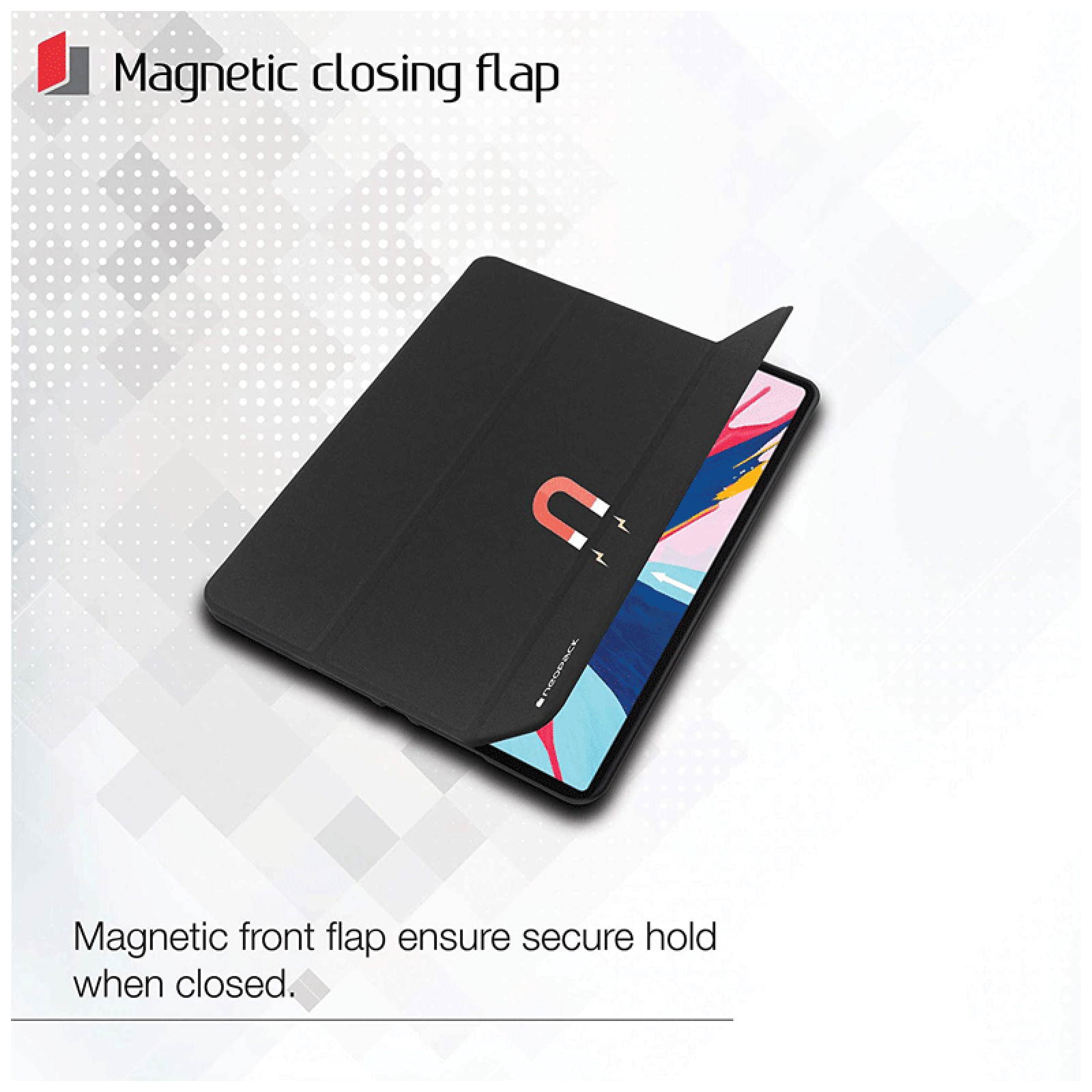 neopack Trifold Delta Polyurethane Flip Cover for Apple iPad 7th Gen 10.2 Inch (Shock Resistant, Black) neopack Trifold Delta Polyurethane Flip Cover for Apple iPad 7th Gen 10.2 Inch (Shock Resistant, Black)_3