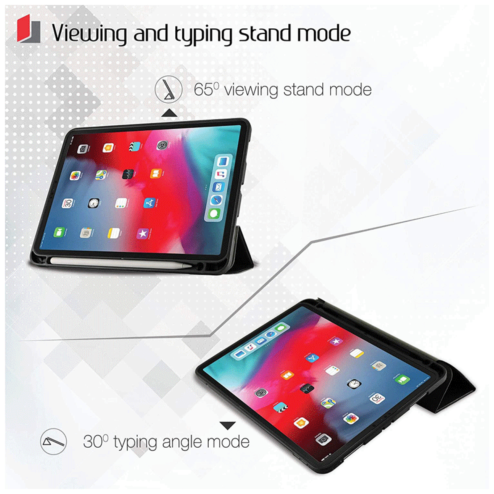 neopack Trifold Delta Polyurethane Flip Cover for Apple iPad 7th Gen 10.2 Inch (Shock Resistant, Black) neopack Trifold Delta Polyurethane Flip Cover for Apple iPad 7th Gen 10.2 Inch (Shock Resistant, Black)_5