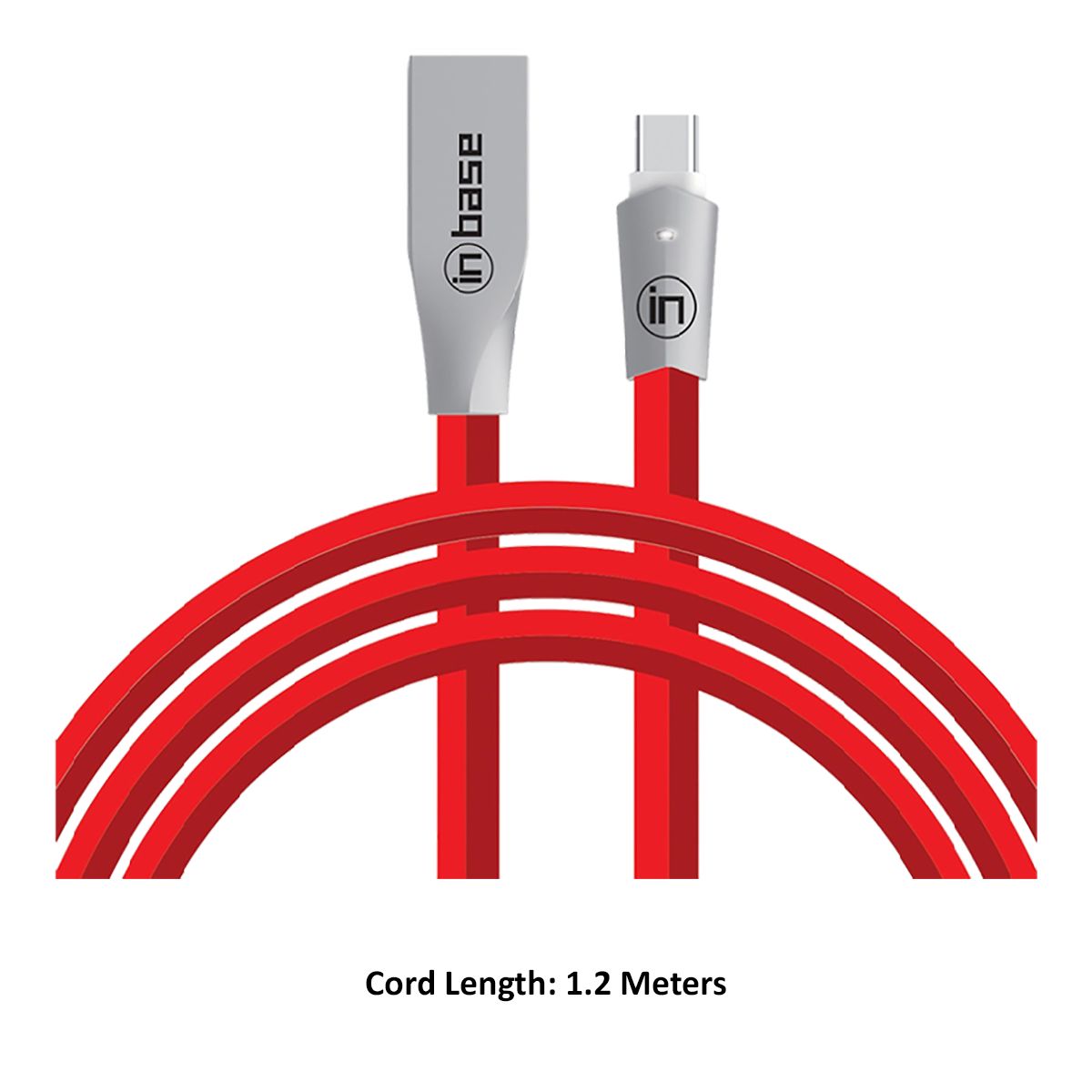 in base Type A to Type C 3.9 Feet (1.2M) Cable (Tangle Free Cord, Red) in base Type A to Type C 3.9 Feet (1.2M) Cable (Tangle Free Cord, Red)_7