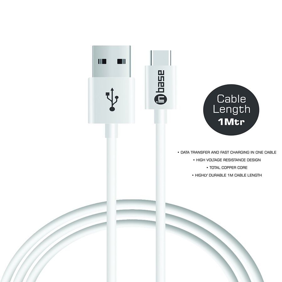 in base Type A 2-Port Fast Wall Charger (Adapter Only, LED Indicator, White)_5