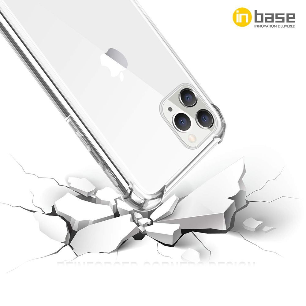 in base Ultra Hard TPU Back Cover for Apple iPhone 11 Pro (Air Cushion Technology, Clear)_4