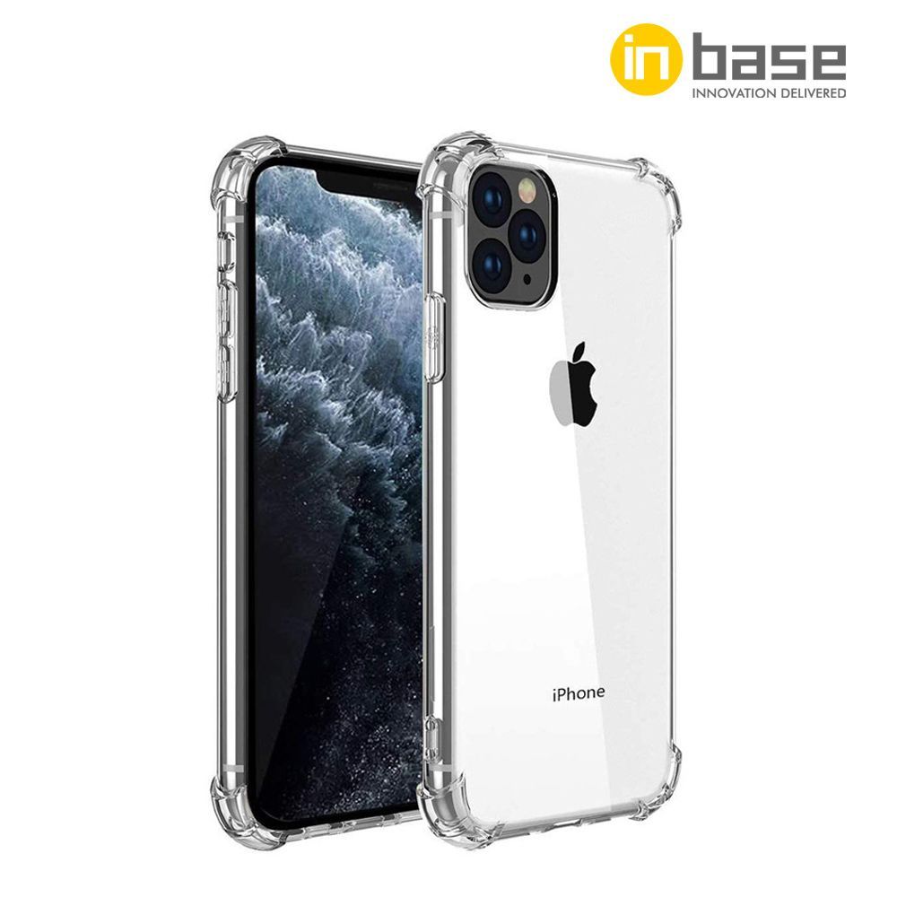 in base Ultra Hard TPU Back Cover for Apple iPhone 11 Pro (Air Cushion Technology, Clear)_5