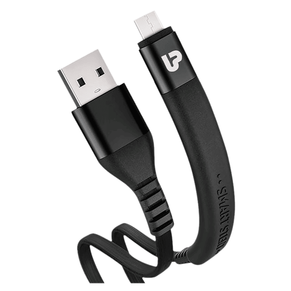 ultraprolink Flex Type A to Micro USB 3.9 Feet (1.2M) Cable (Tangle Free Flat Wire, Black) ultraprolink Flex Type A to Micro USB 3.9 Feet (1.2M) Cable (Tangle Free Flat Wire, Black)_1