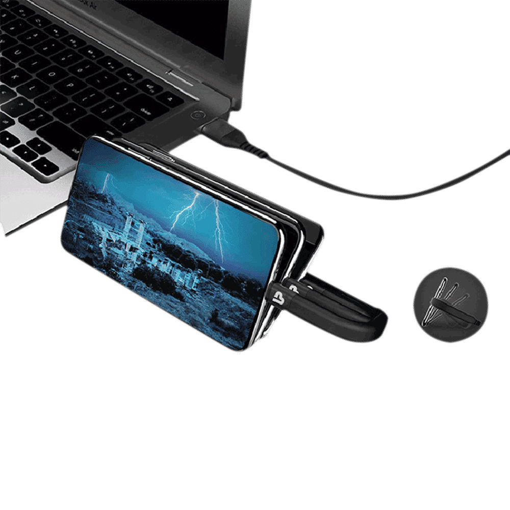 ultraprolink Flex Type A to Type C 3.9 Feet (1.2M) Cable (Tangle Free Flat Wire, Black)_9