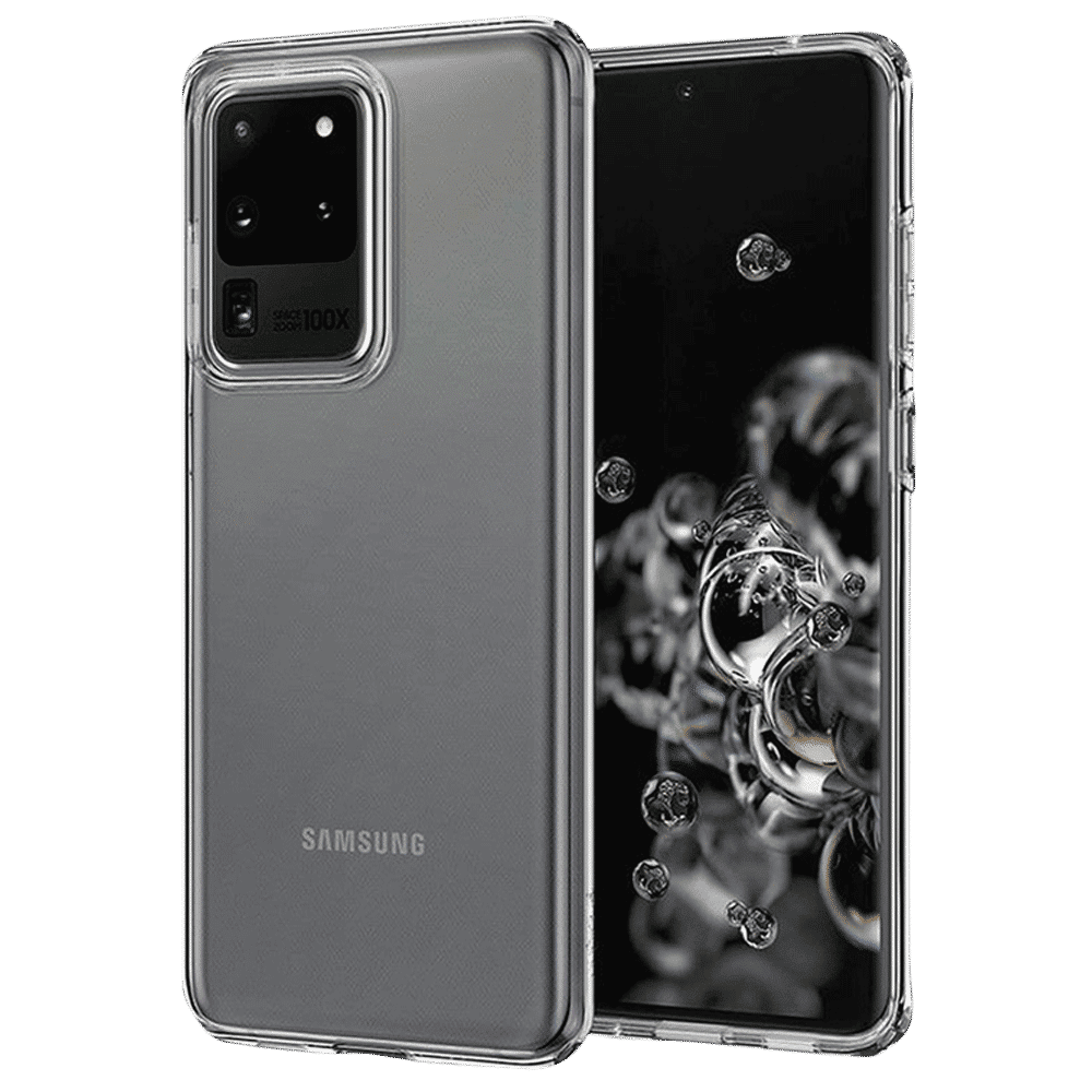in base Ultra Slim TPU Back Cover for SAMSUNG Galaxy S20 Ultra (Eco Friendly, Clear)_1