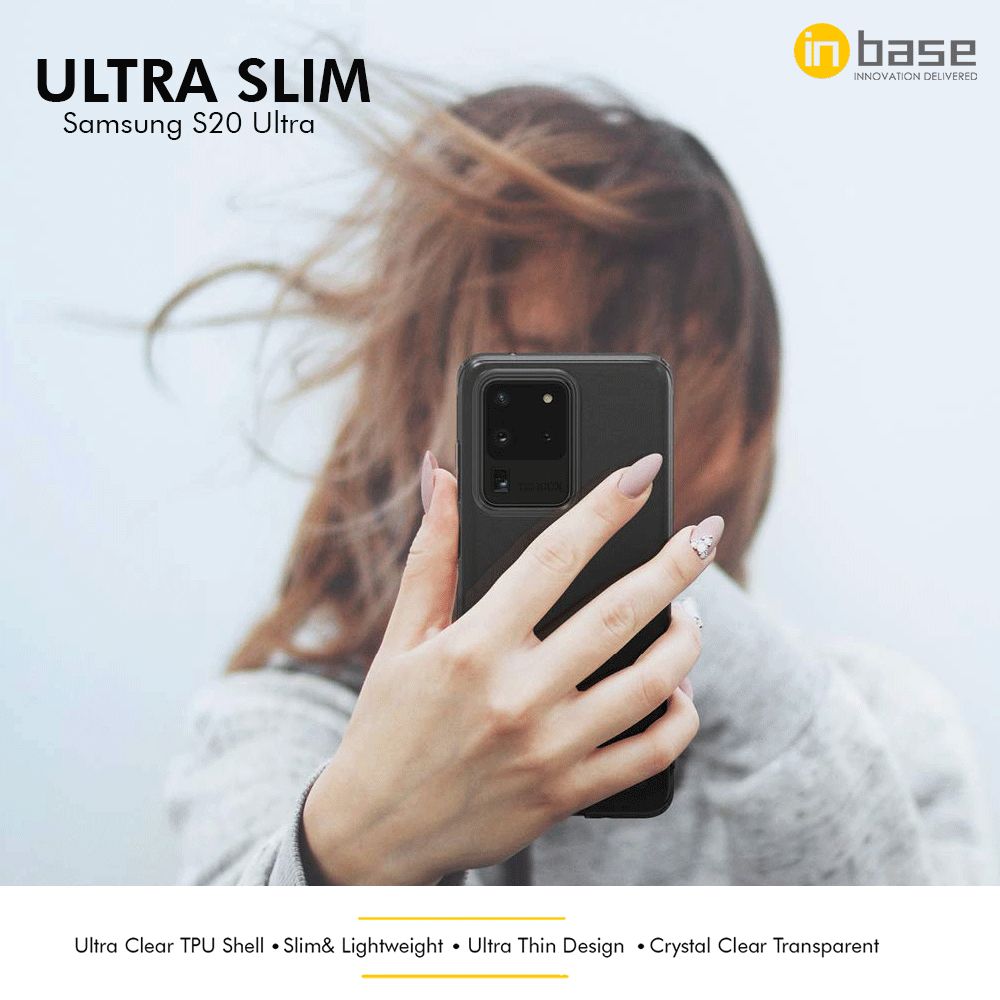 in base Ultra Slim TPU Back Cover for SAMSUNG Galaxy S20 Ultra (Eco Friendly, Clear)_9
