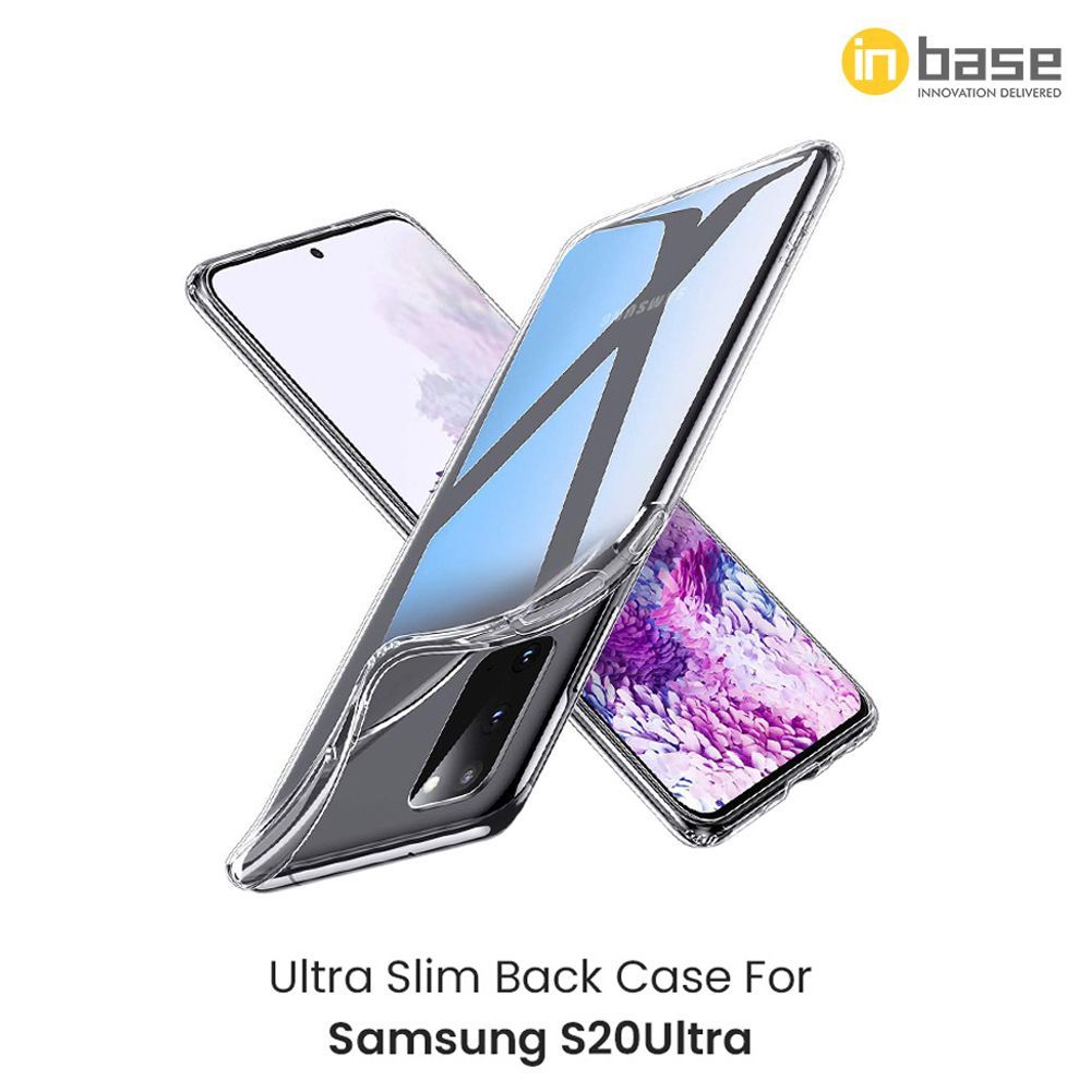 in base Ultra Slim TPU Back Cover for SAMSUNG Galaxy S20 Ultra (Eco Friendly, Clear)_5