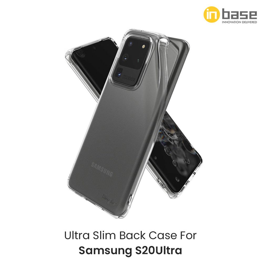 in base Ultra Slim TPU Back Cover for SAMSUNG Galaxy S20 Ultra (Eco Friendly, Clear)_6