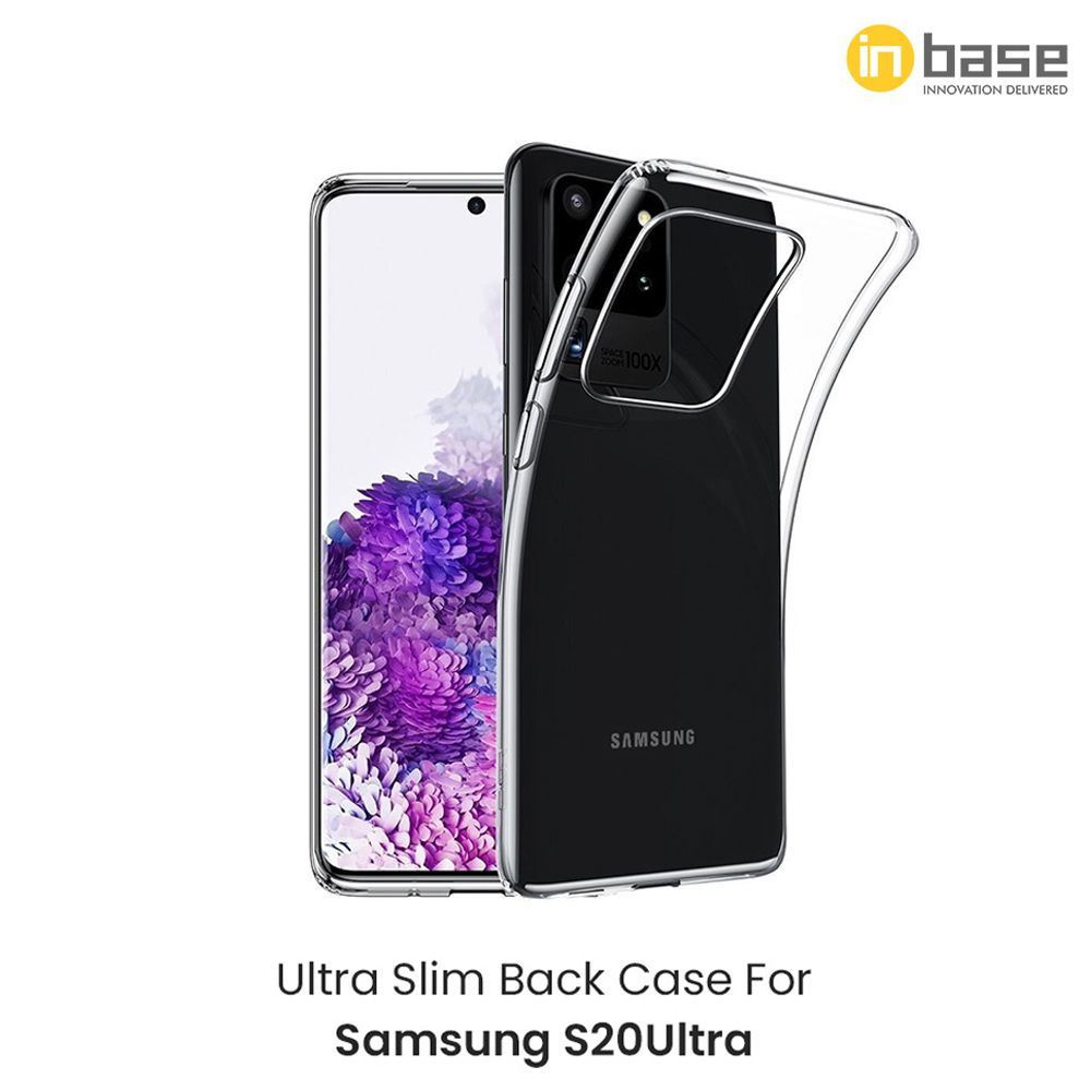 in base Ultra Slim TPU Back Cover for SAMSUNG Galaxy S20 Ultra (Eco Friendly, Clear)_7