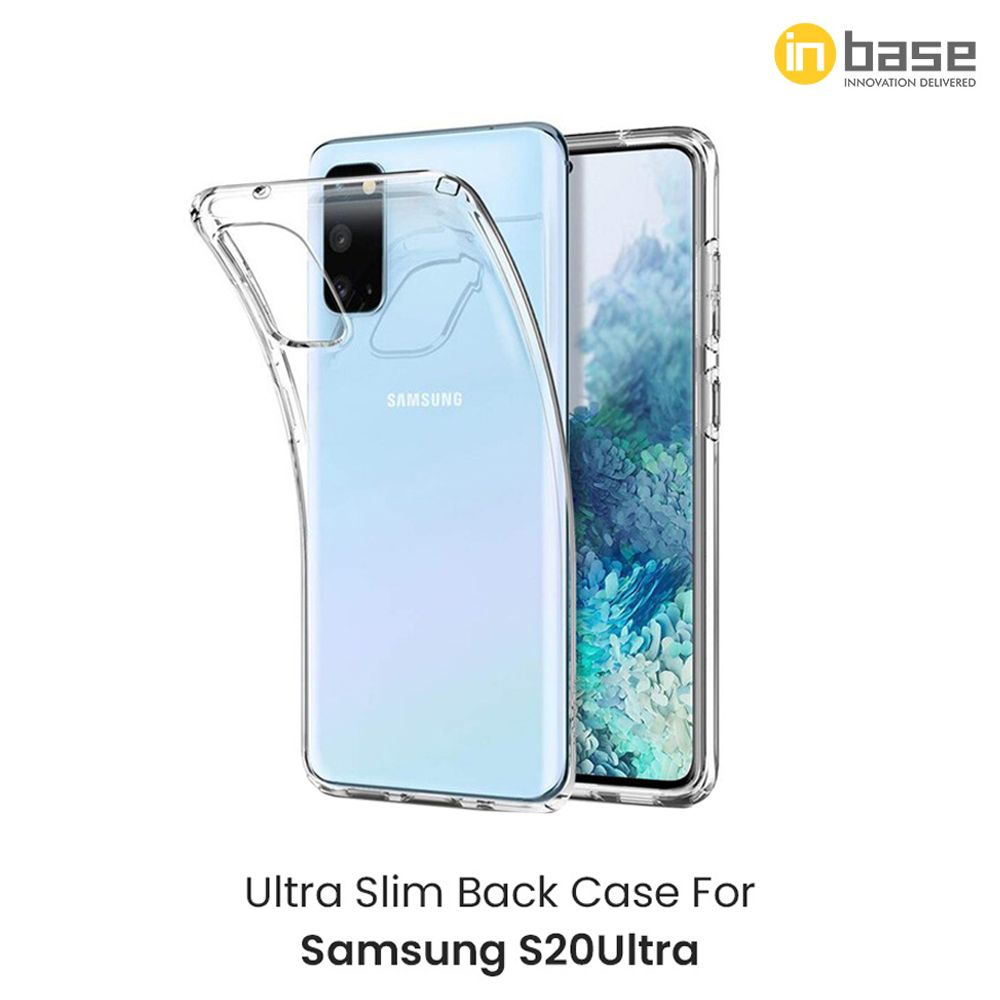 in base Ultra Slim TPU Back Cover for SAMSUNG Galaxy S20 Ultra (Eco Friendly, Clear)_8