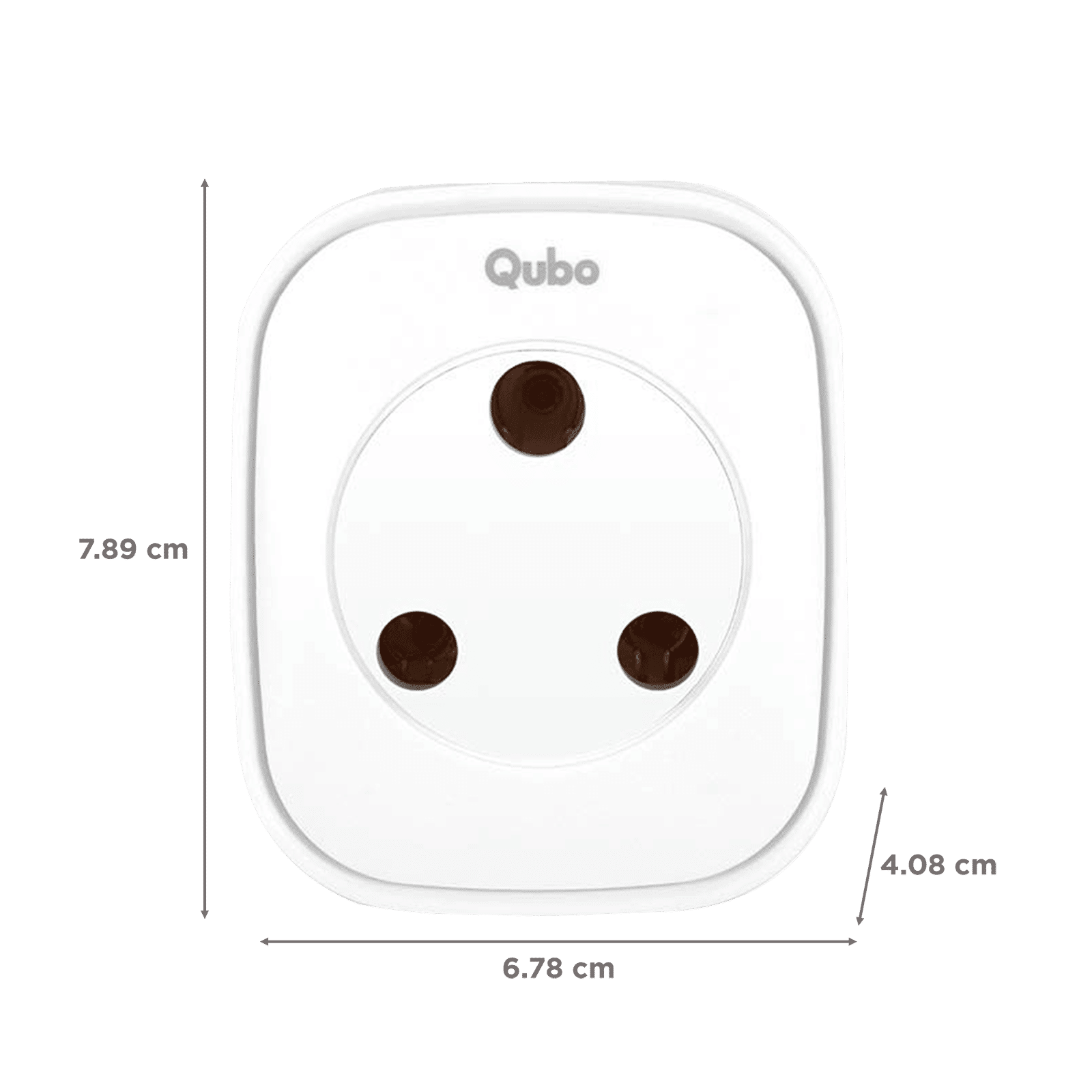 Qubo (Part of Hero Group) 16 Ampere Smart Plug (HS1, White)_2