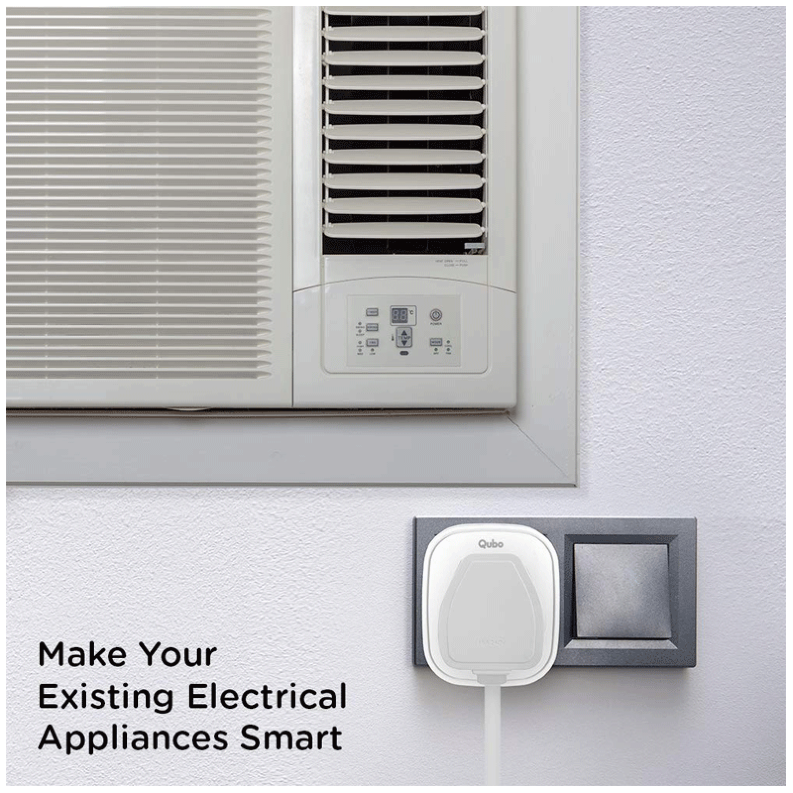 Qubo (Part of Hero Group) 16 Ampere Smart Plug (HS1, White)_4