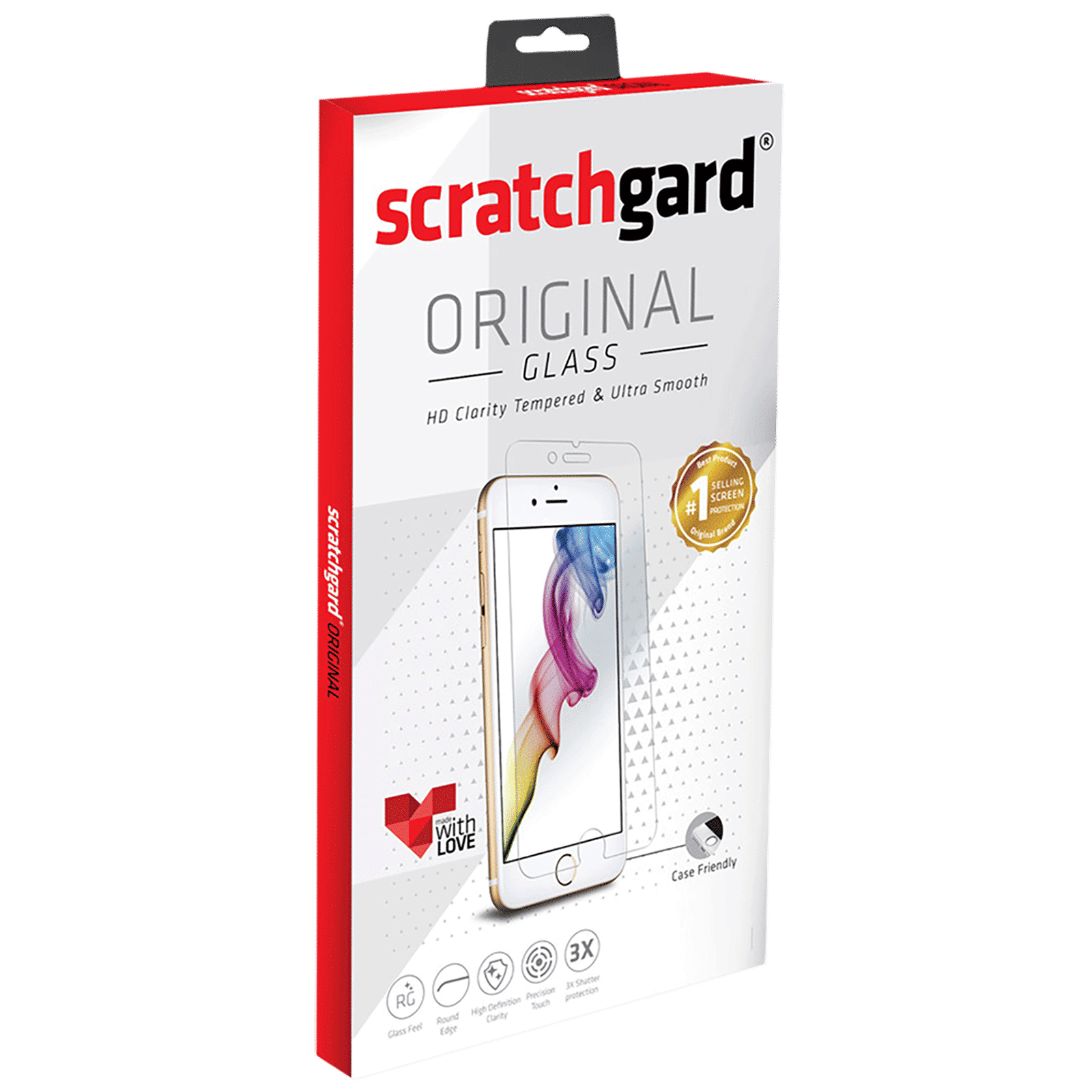 scratchgard Tempered Glass Screen Protector For Apple iPhone 12 (Fingerprint Resistant)_7