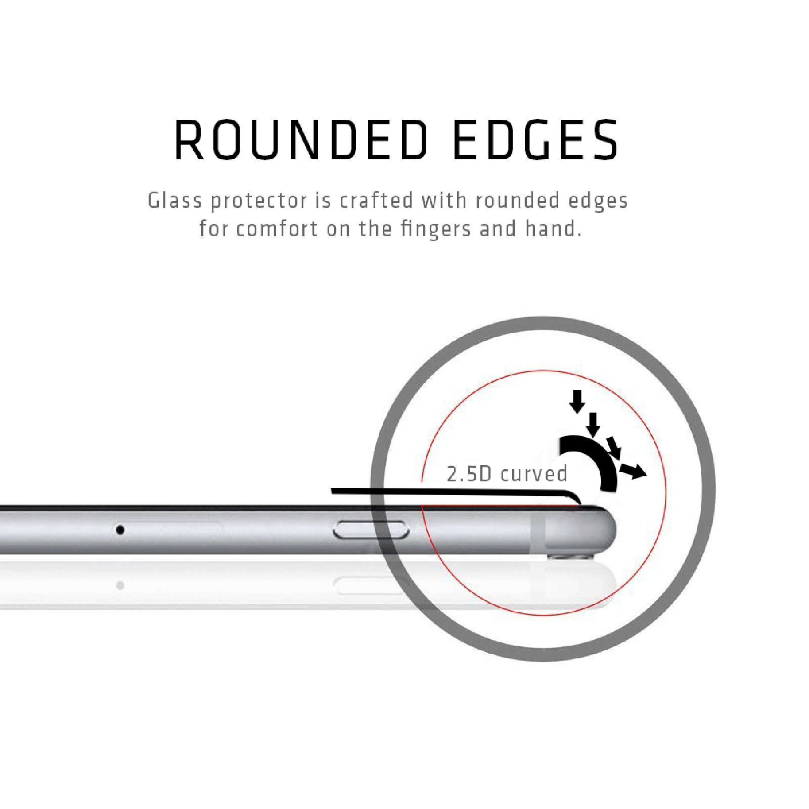 scratchgard Tempered Glass Screen Protector For Apple iPhone 12 (Fingerprint Resistant)_10