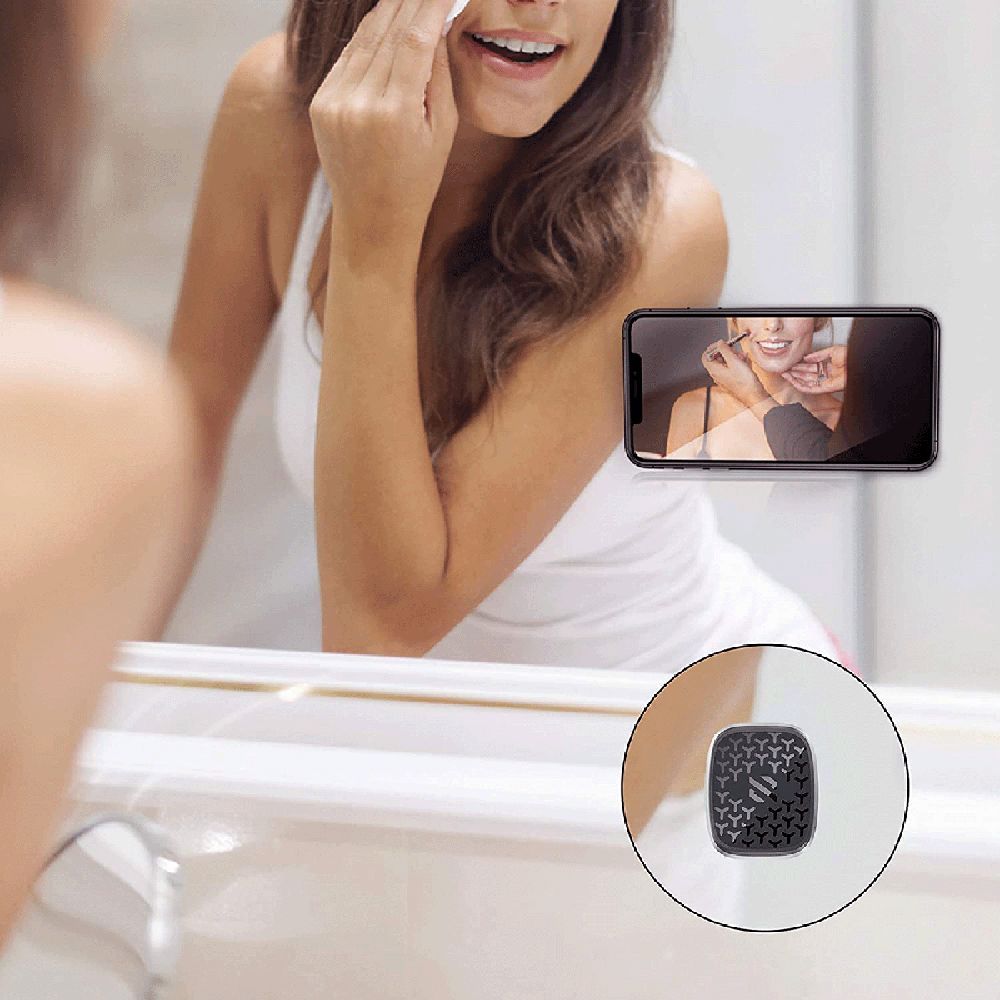 SKYVIK Truhold Stick-on Magnetic Mobile Holder (Car/Office/Home, MM-RS1S, Silver)_6