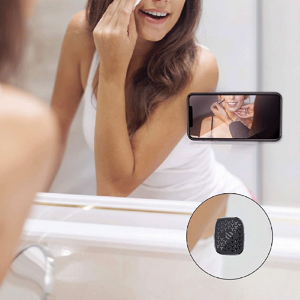 SKYVIK Truhold Stick-on Magnetic Mobile Holder (Car/Office/Home, MM-RS1B, Black)_6