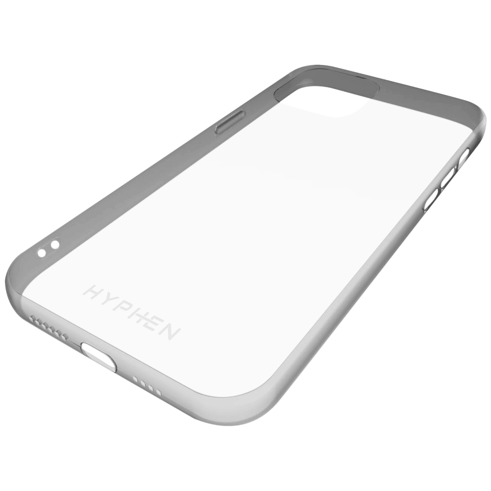 HYPHEN Aire TPU Back Cover for Apple iPhone 12 Pro Max (Wireless Charging Compatible, Clear)_4