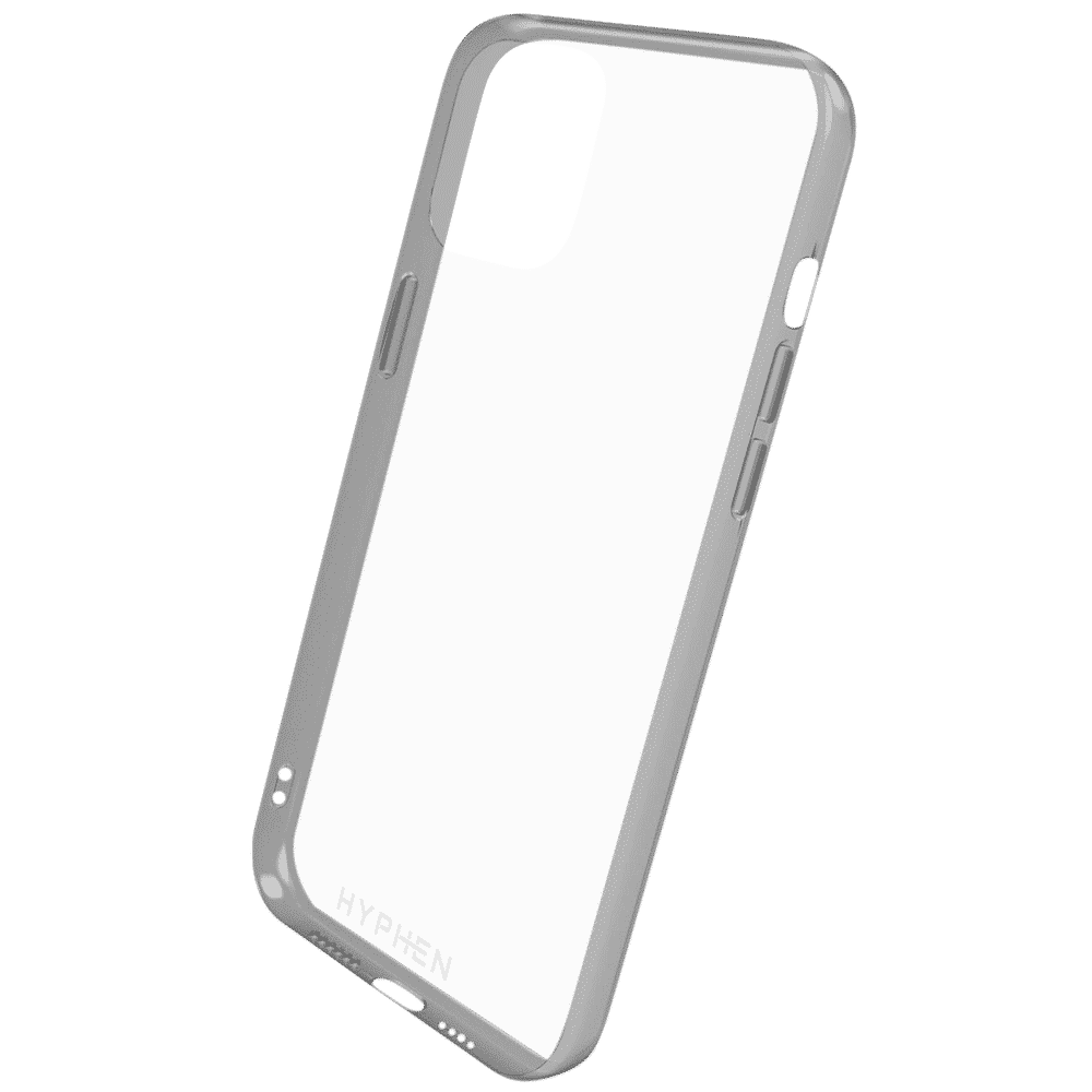 HYPHEN Aire TPU Back Cover for Apple iPhone 12 Pro Max (Wireless Charging Compatible, Clear)_6