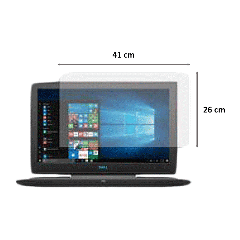 scratchgard Anti-Glare Screen Guard For 15.6 Inch Laptop (Air-Bubble Proof, AG LT - 15.6''/15.6" Wide, Transparent)_2