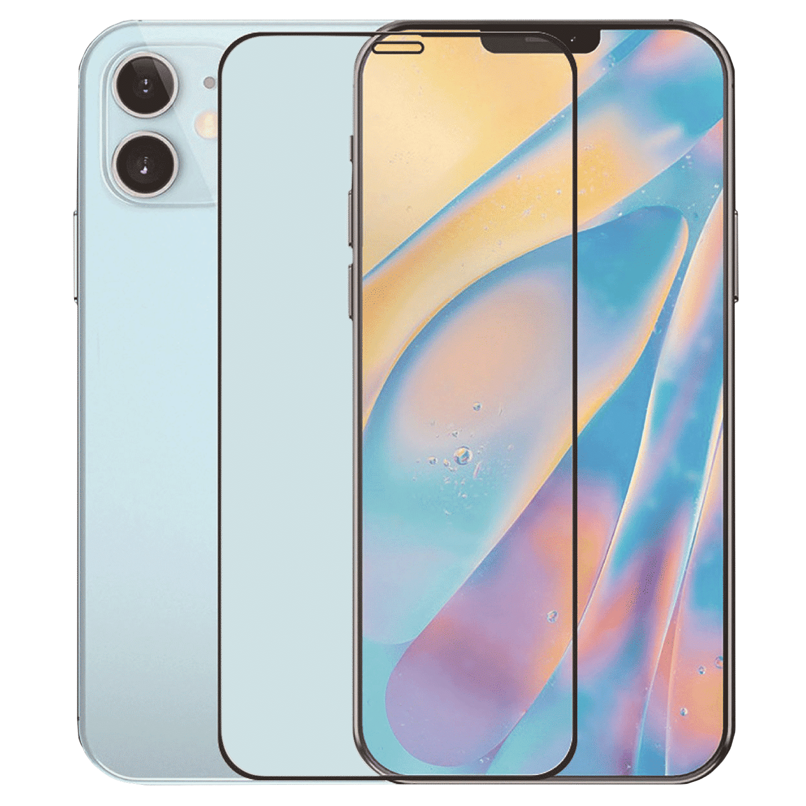 Hyphen Screen Protector for Apple iPhone 12, 12 Pro (Edge to Edge Protection)_3