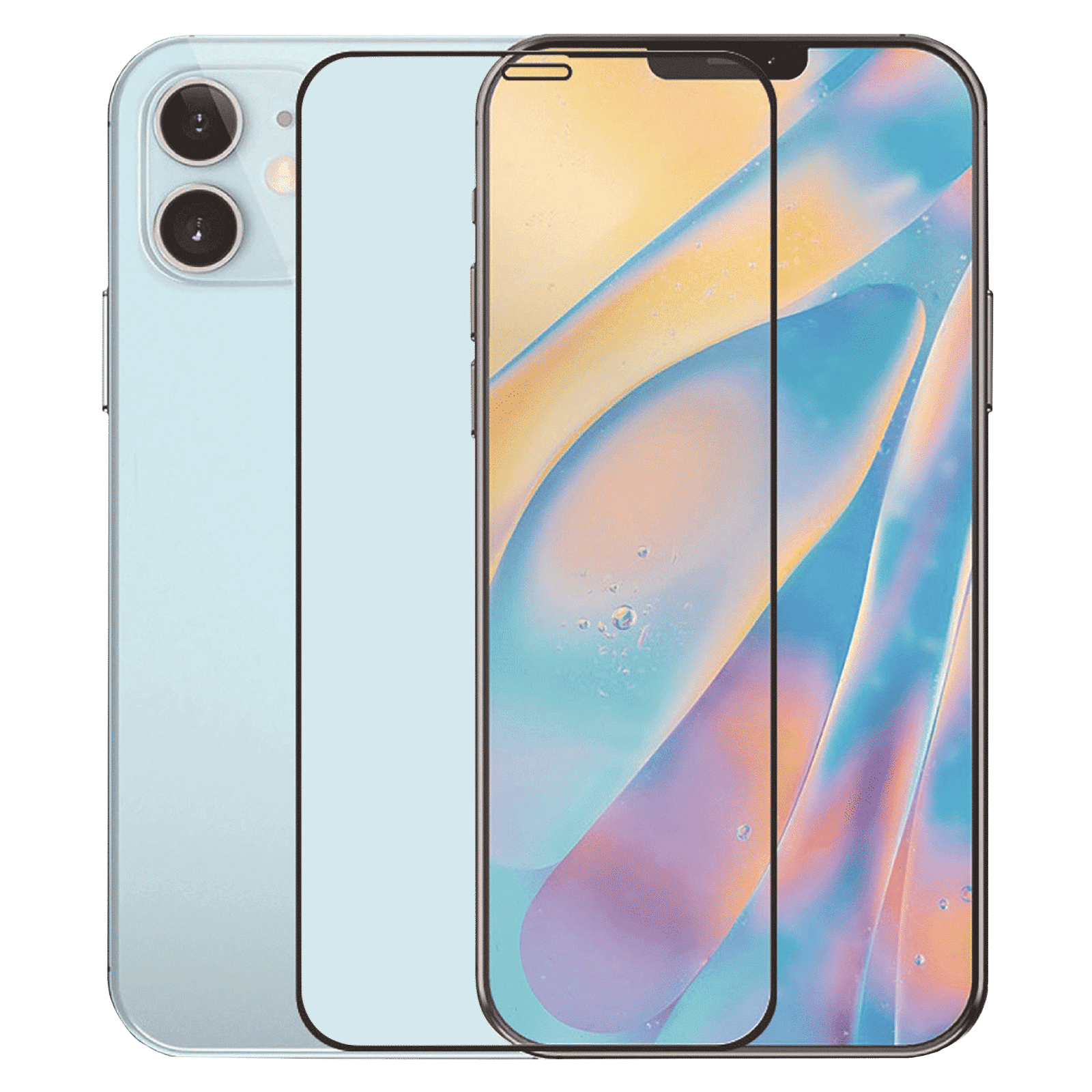 HYPHEN DEFENDR Screen Protector for Apple iPhone 12 Mini (Edge to Edge Protection)_3