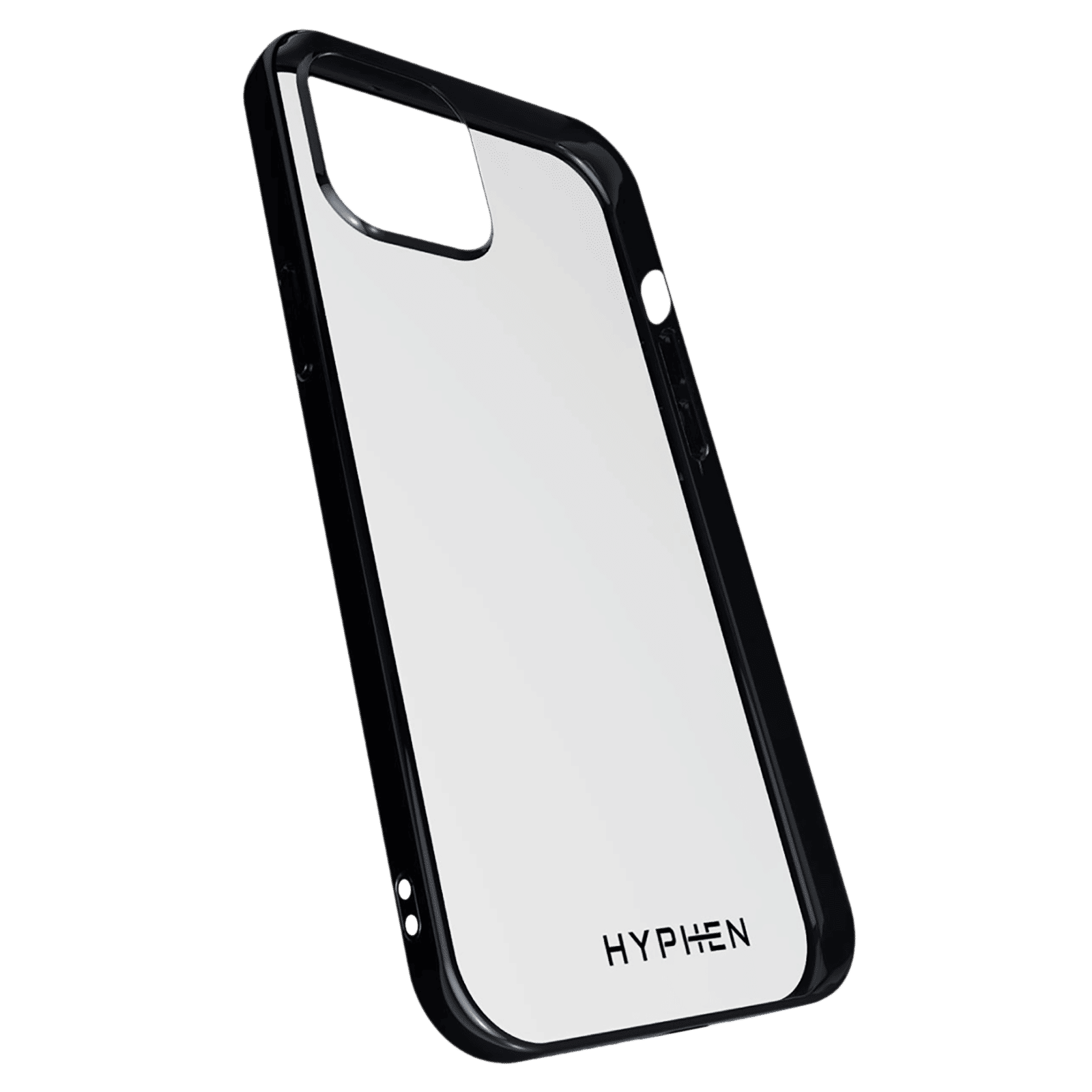 HYPHEN Frame TPU Back Cover for Apple iPhone 12 Mini (Flexible and Slim Design, Black)_11