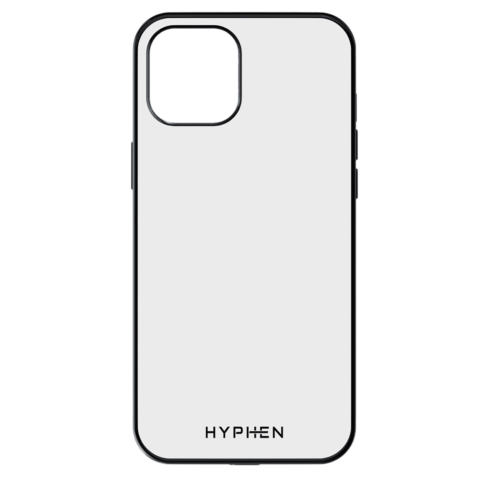 HYPHEN Frame TPU Back Cover for Apple iPhone 12 Mini (Flexible and Slim Design, Black)_10