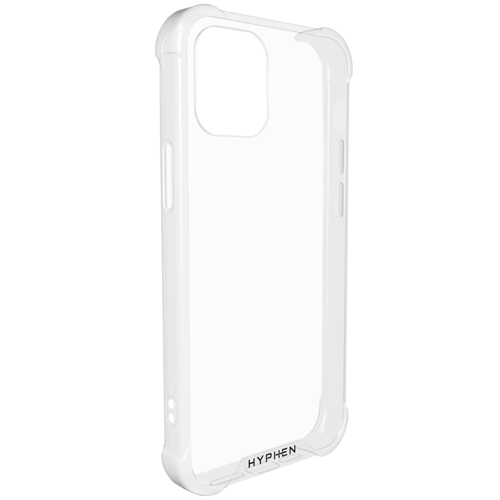 HYPHEN Polycarbonate & TPU Back Case for Apple iPhone 12 Pro Max (Wireless Charging Support, Clear)_10