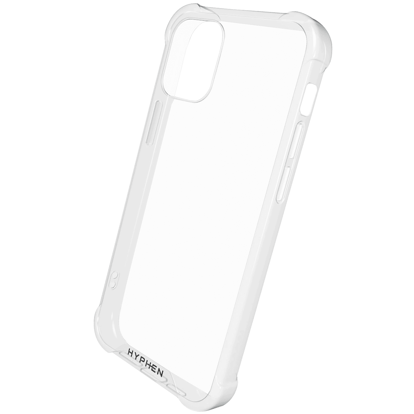 HYPHEN Polycarbonate & TPU Back Case for Apple iPhone 12 Pro Max (Wireless Charging Support, Clear)_6