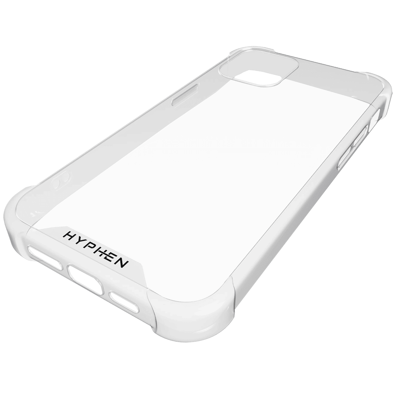 HYPHEN Polycarbonate & TPU Back Case for Apple iPhone 12 Pro Max (Wireless Charging Support, Clear)_7