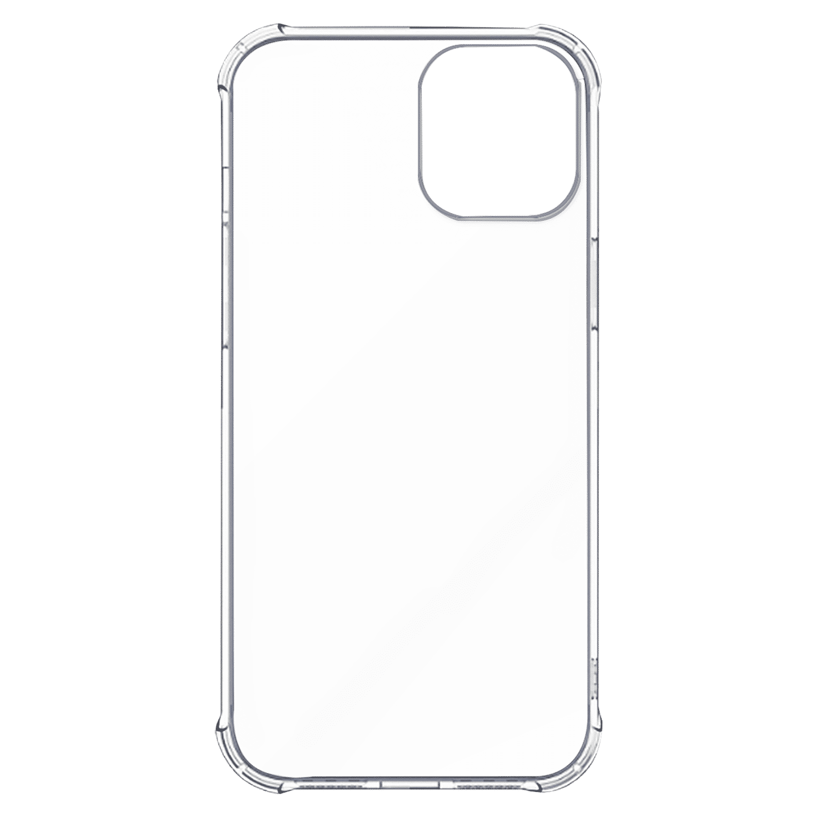 in base Ultra Clear TPU Shell Back Cover for Apple iPhone 12 Mini (Soft and Flexible, Clear)_3