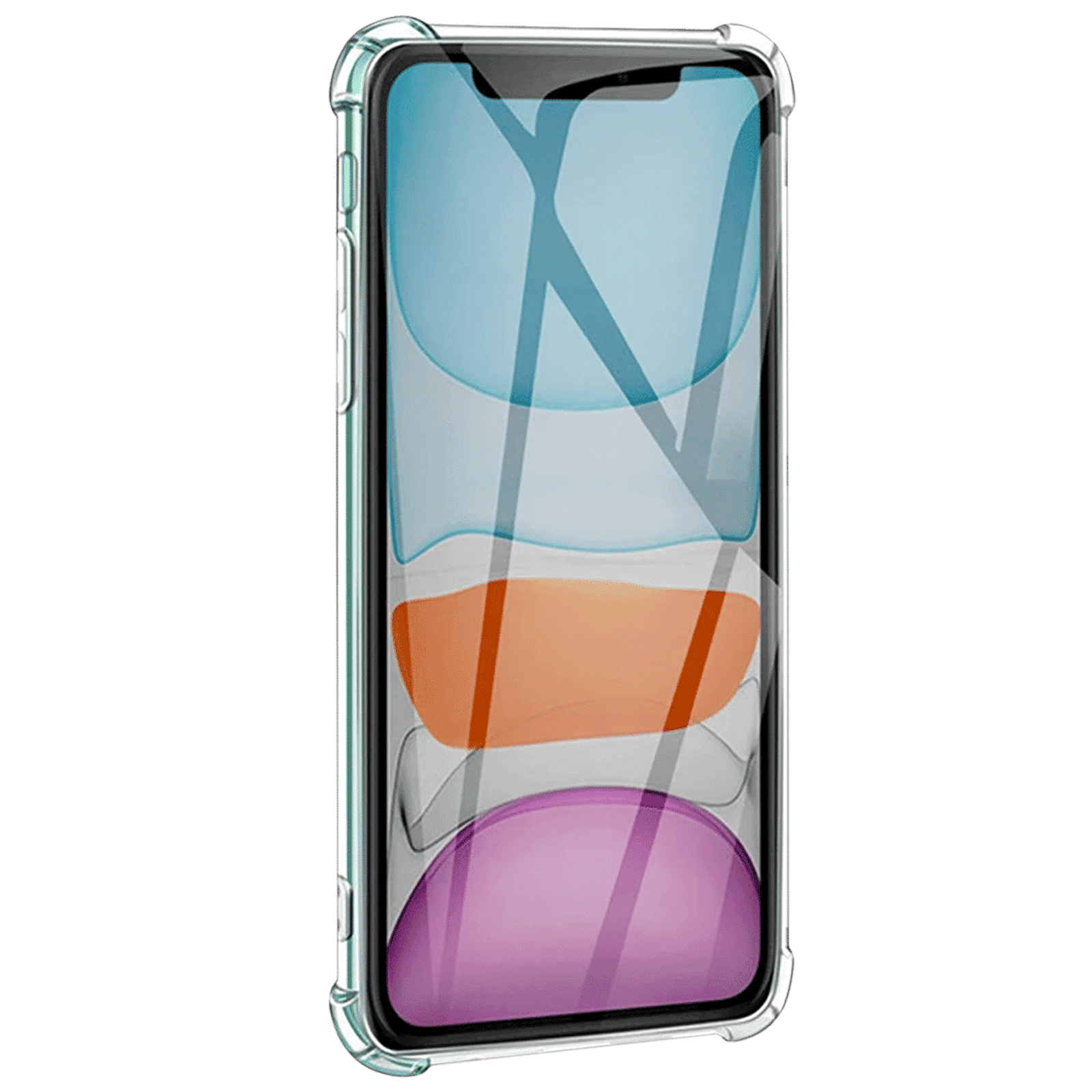 in base Ultra Clear TPU Shell Back Cover for Apple iPhone 12 Mini (Soft and Flexible, Clear)_7