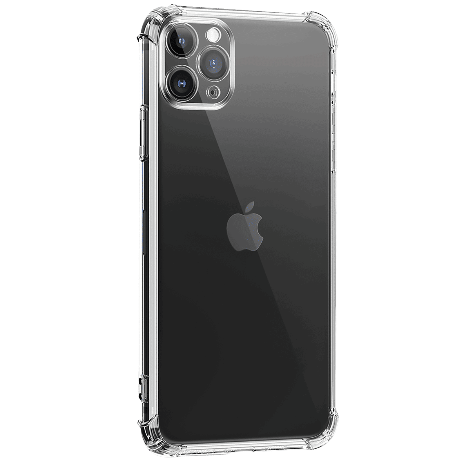in base Ultra Clear TPU Shell Back Cover for Apple iPhone 12 Pro Max (Soft and Flexible, Clear)_3