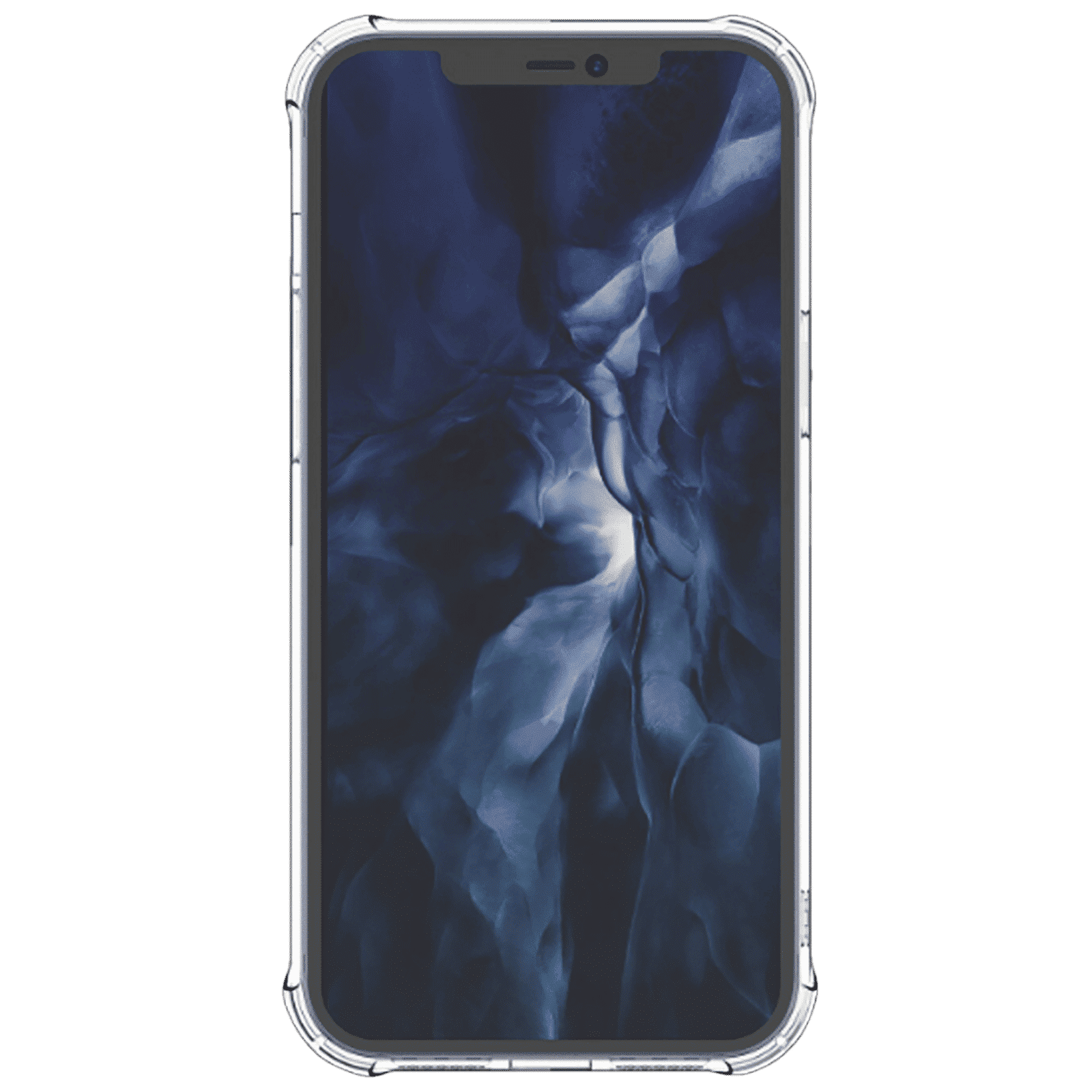 in base Ultra Clear TPU Shell Back Cover for Apple iPhone 12 Pro Max (Soft and Flexible, Clear)_8